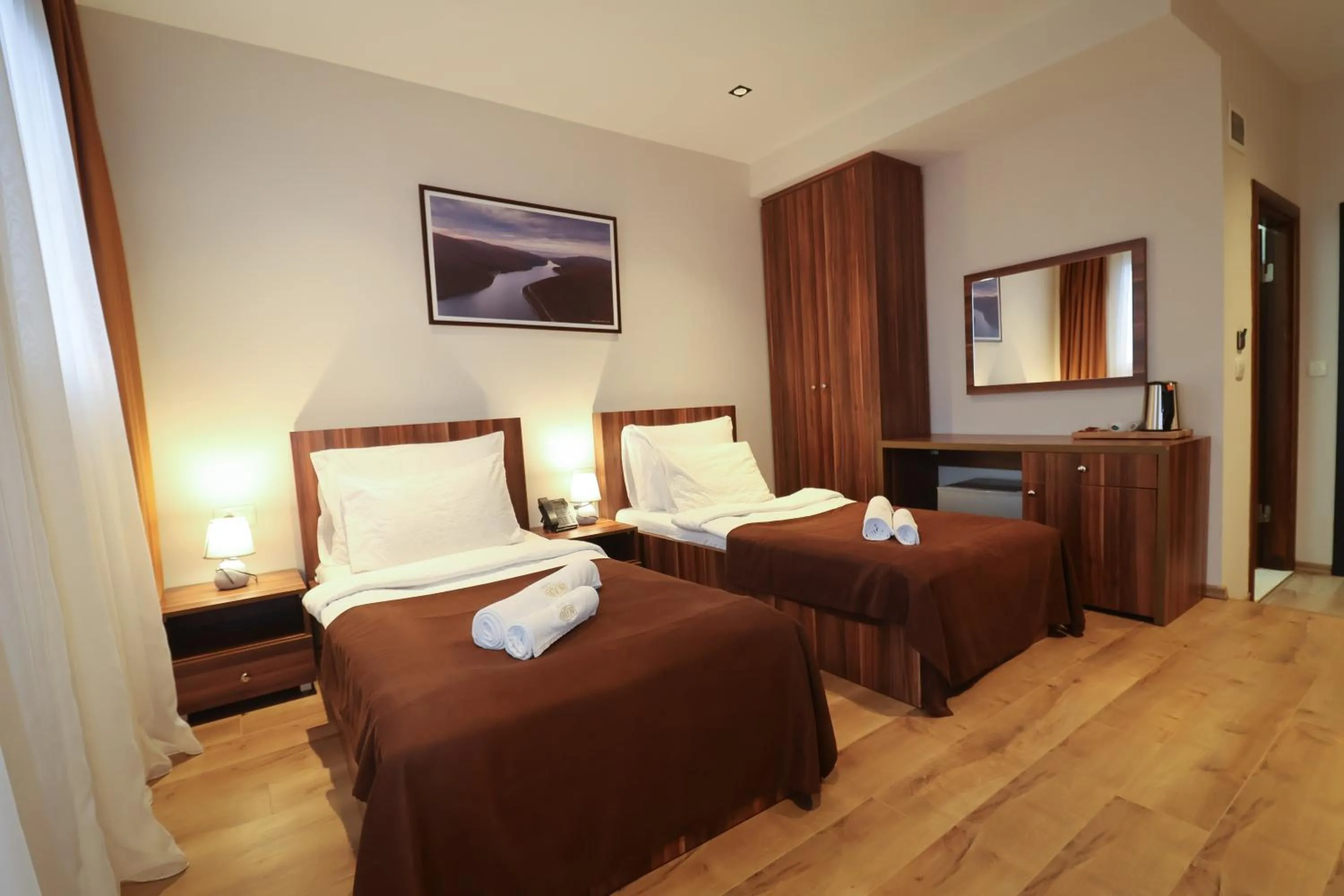 Bed in Hotel Semitronix