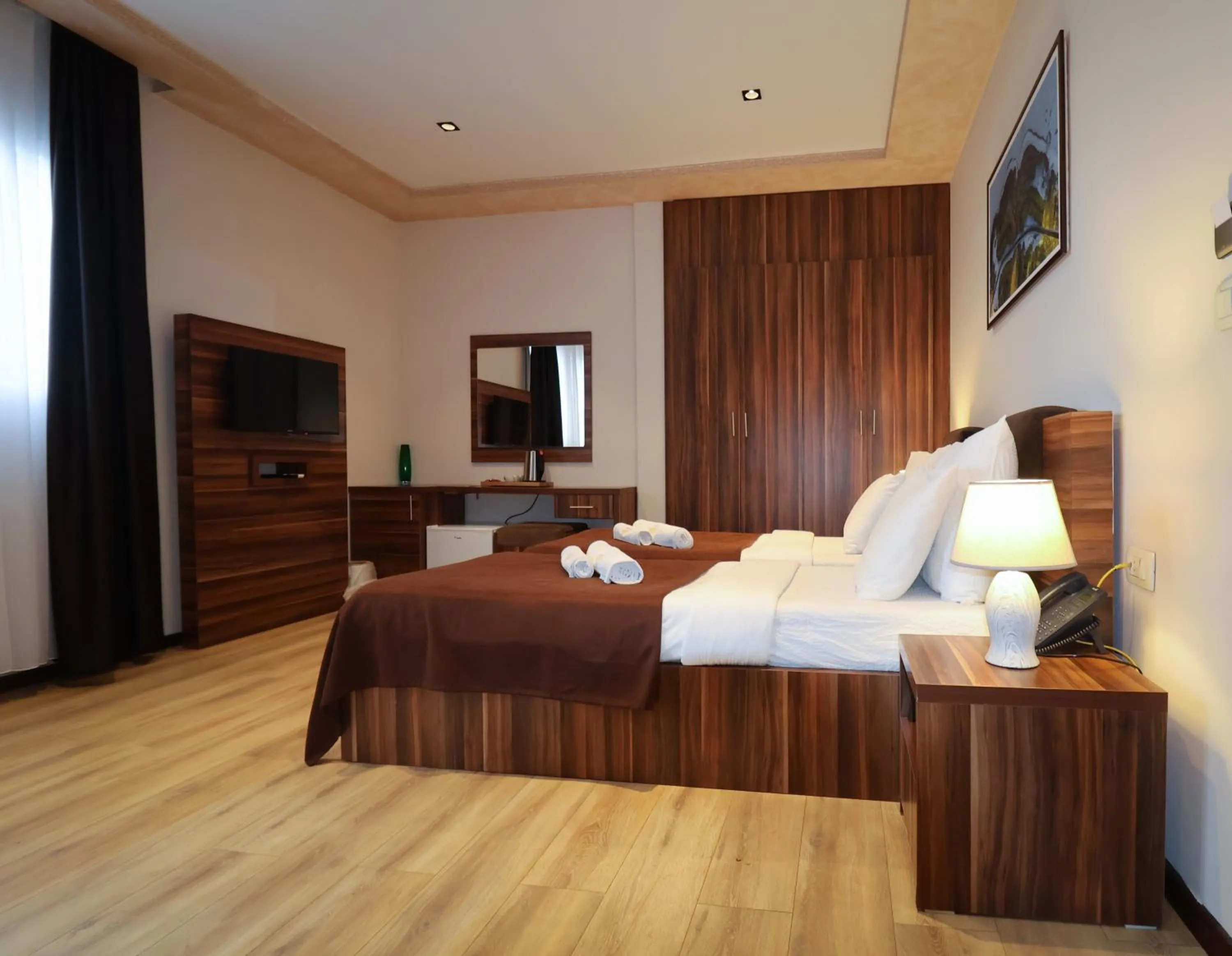 Bed in Hotel Semitronix