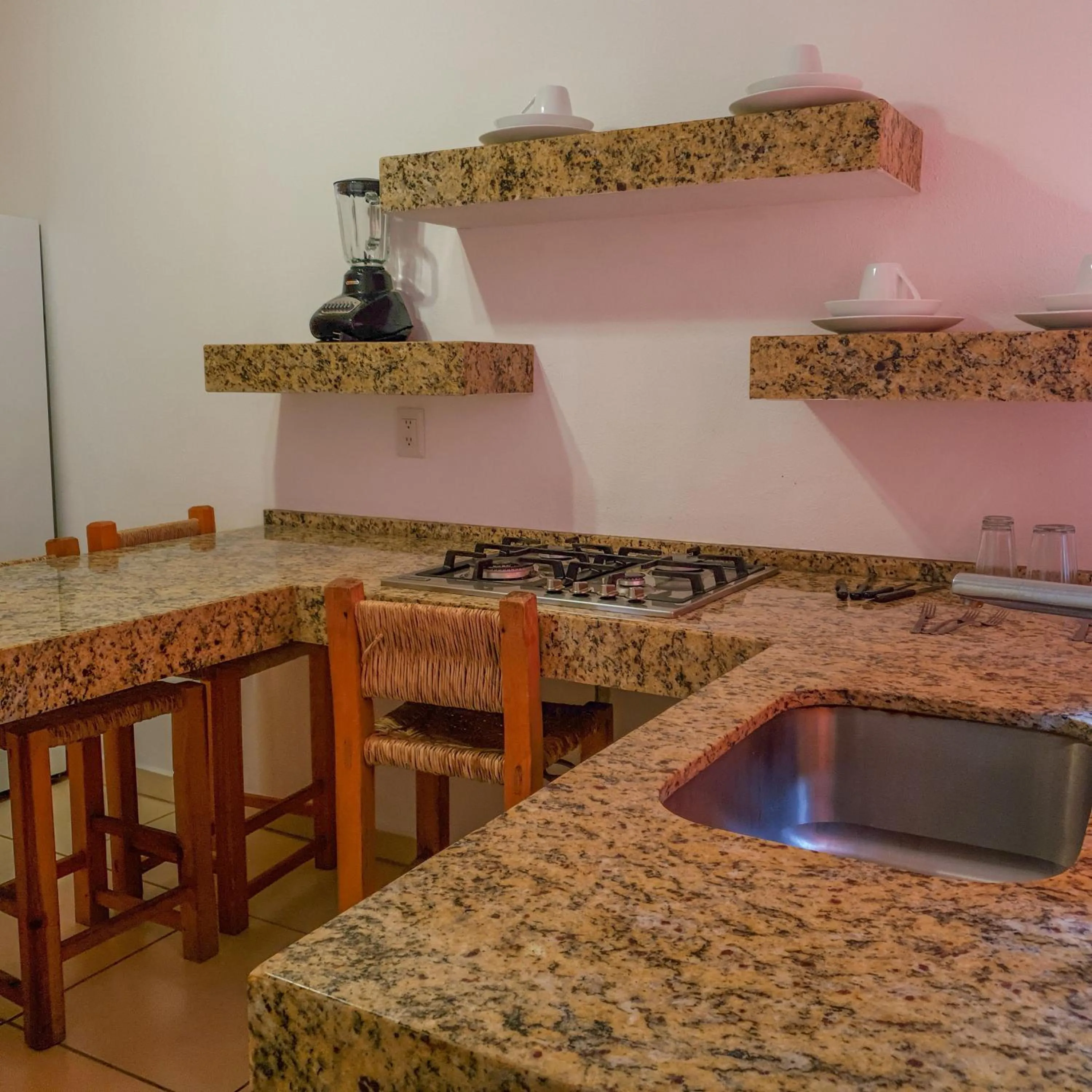 stove in Bungalows As D' Oros Deluxe