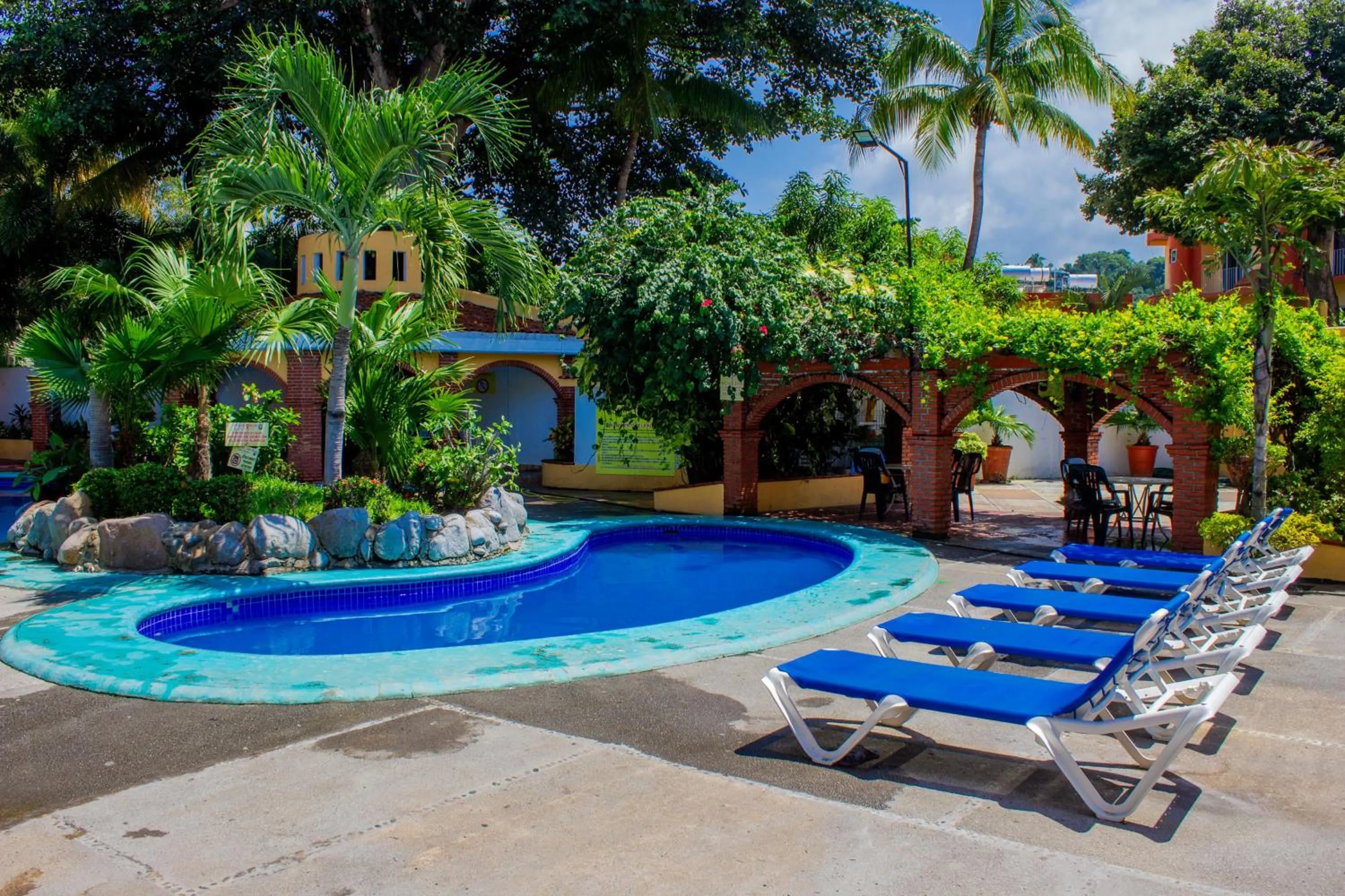 Swimming pool in Bungalows As D' Oros Deluxe