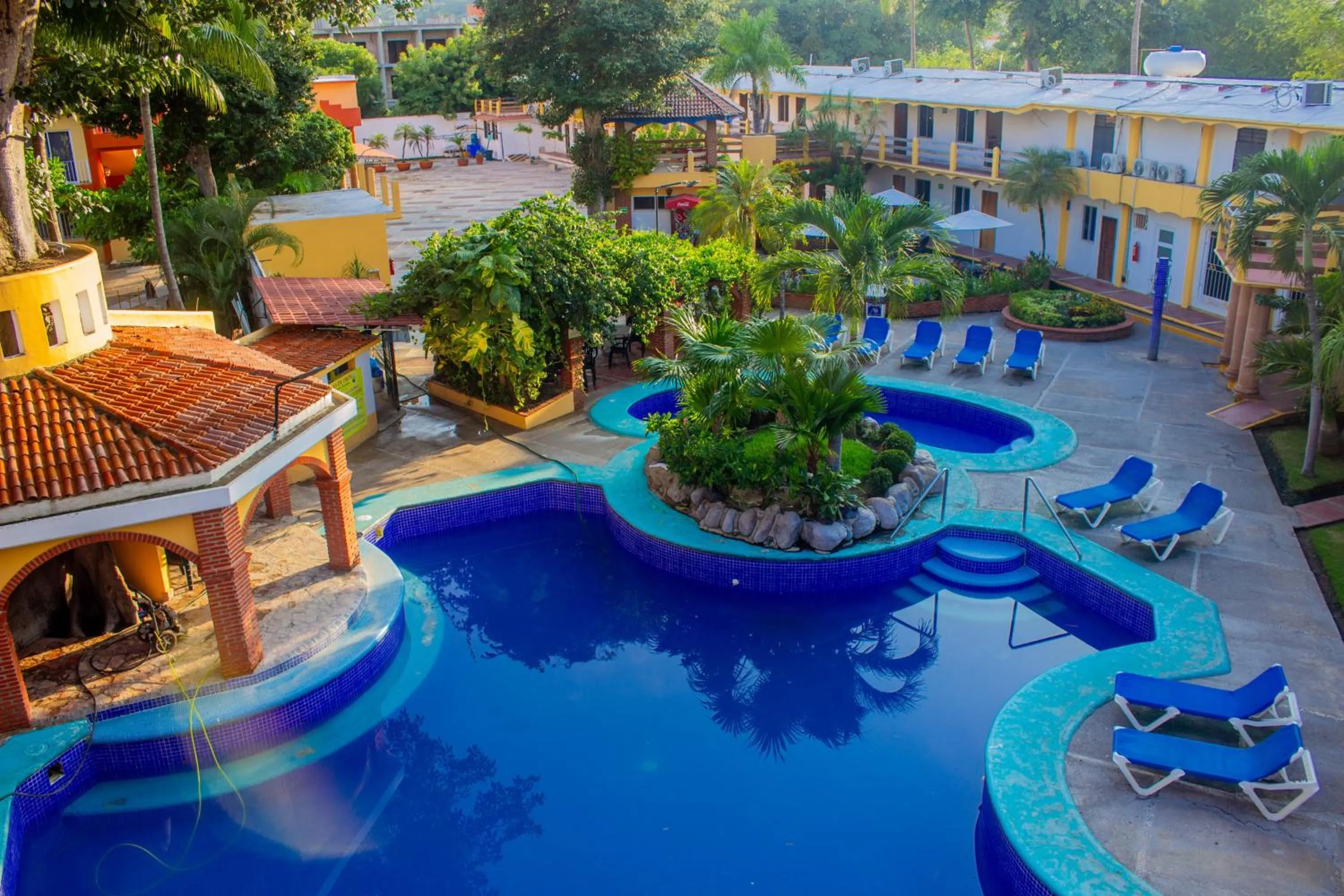 Swimming pool in Bungalows As D' Oros Deluxe