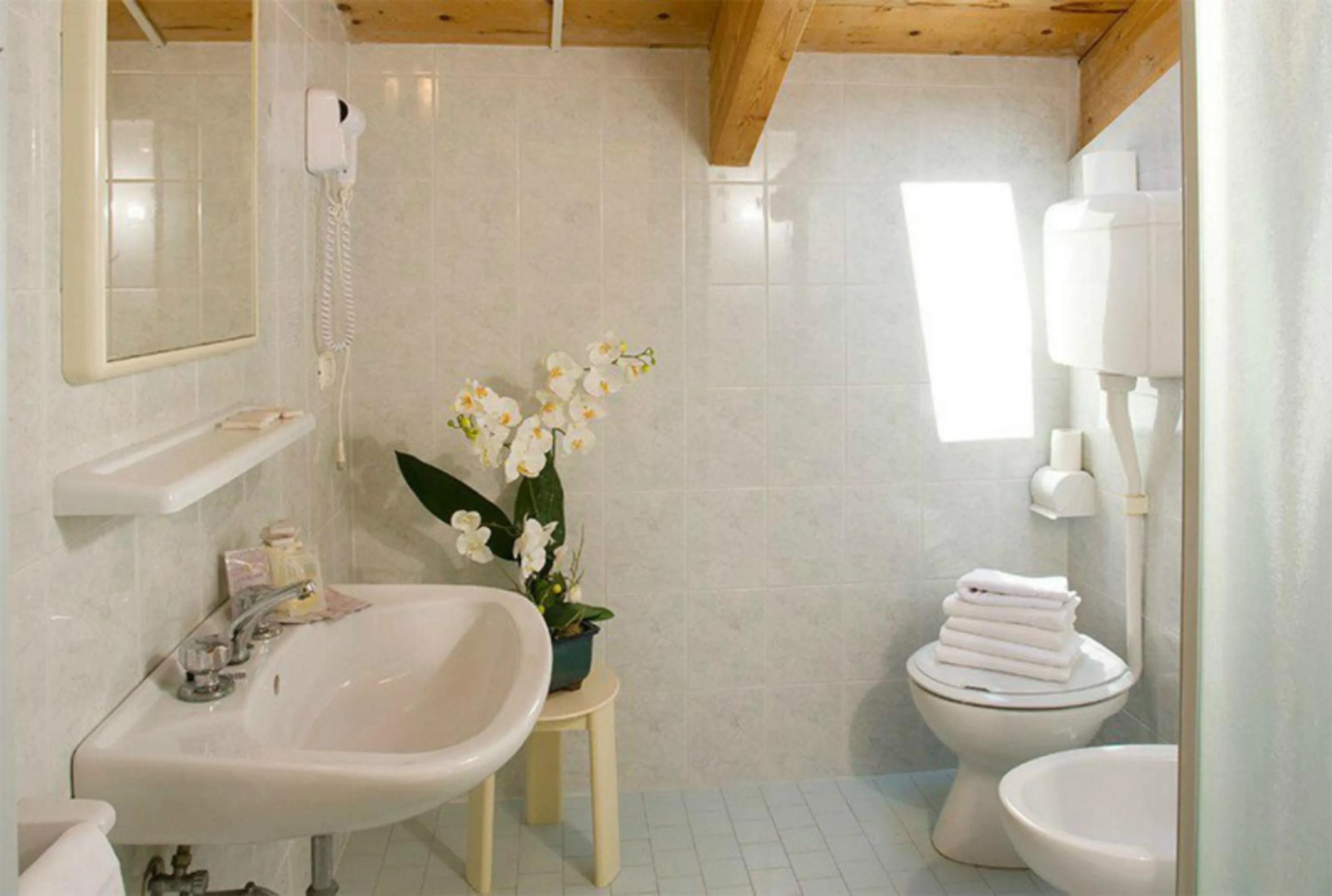 Bathroom in Mansarda Cannes