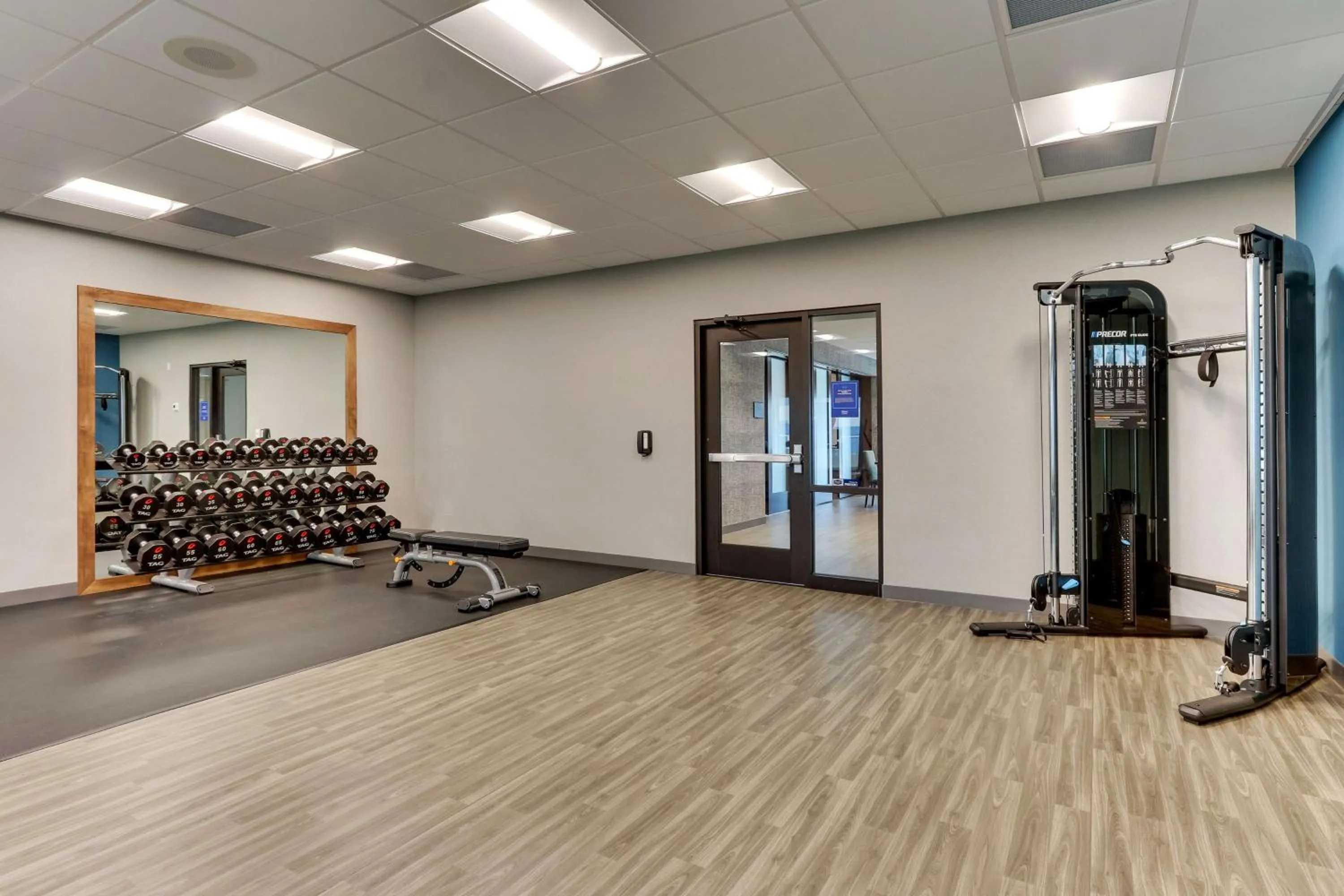 Fitness centre/facilities in Hampton Inn Lebanon, IN