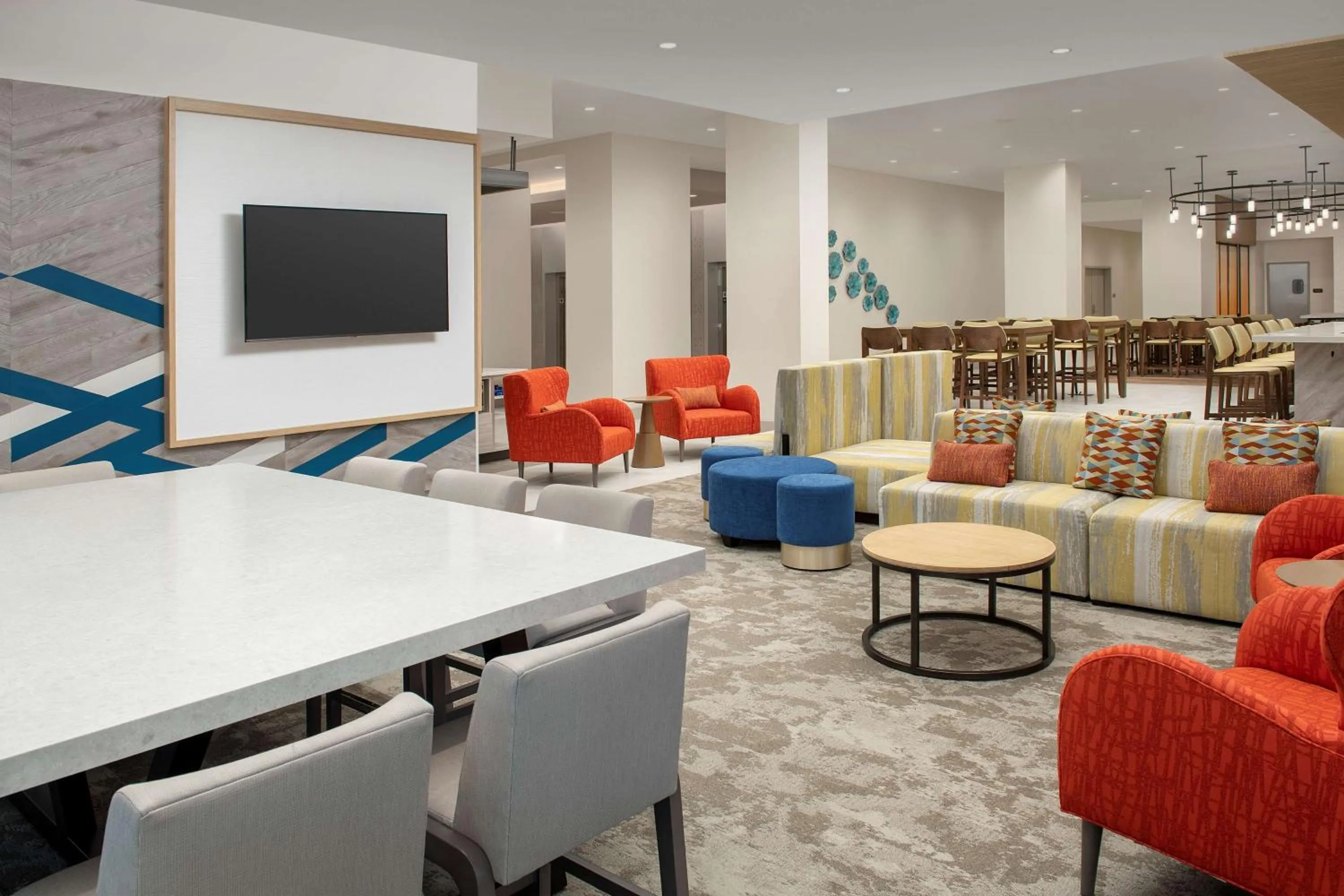 Lobby or reception in Hilton Garden Inn Orlando Downtown