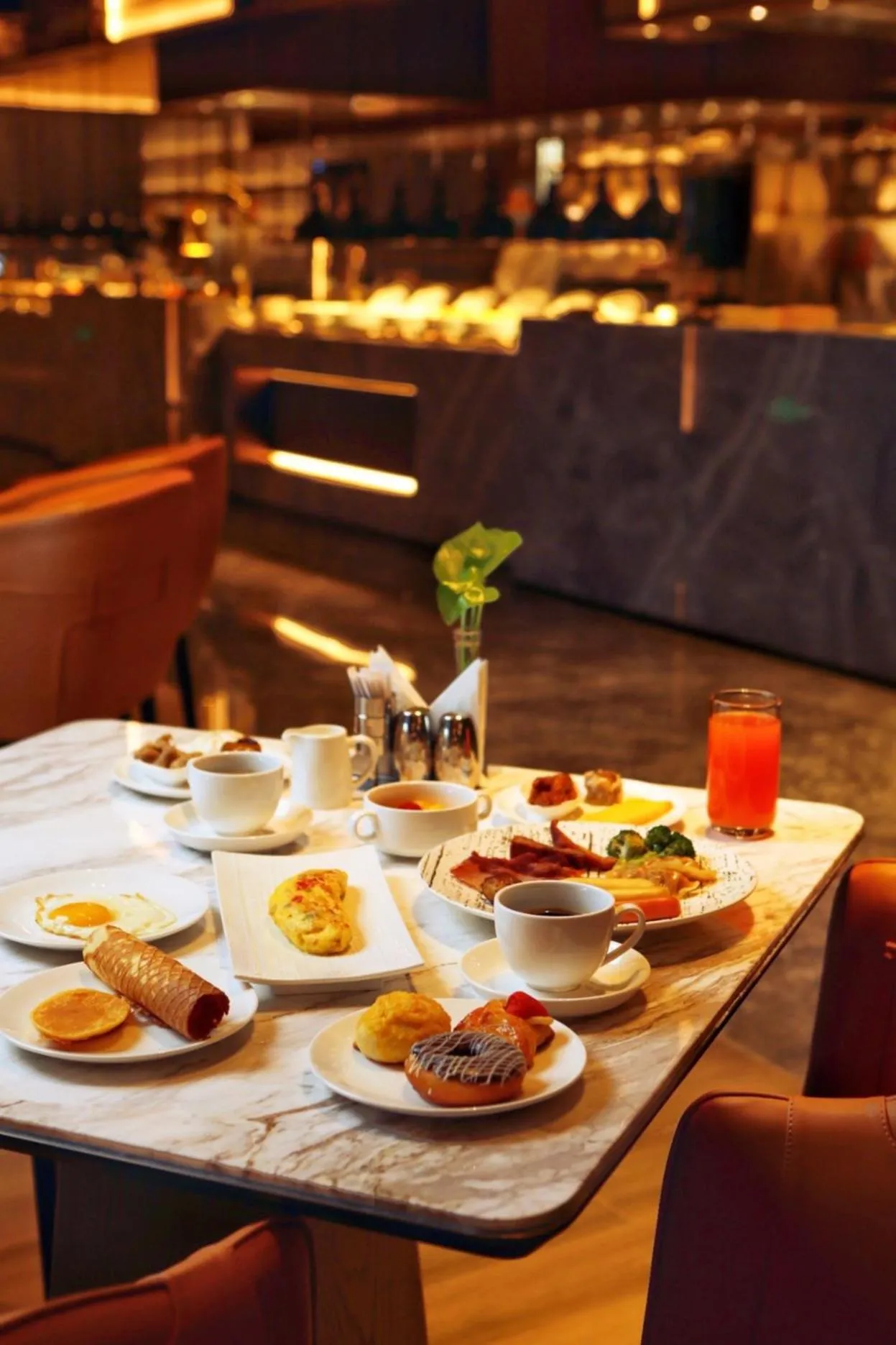 Breakfast in DoubleTree by Hilton Qidong