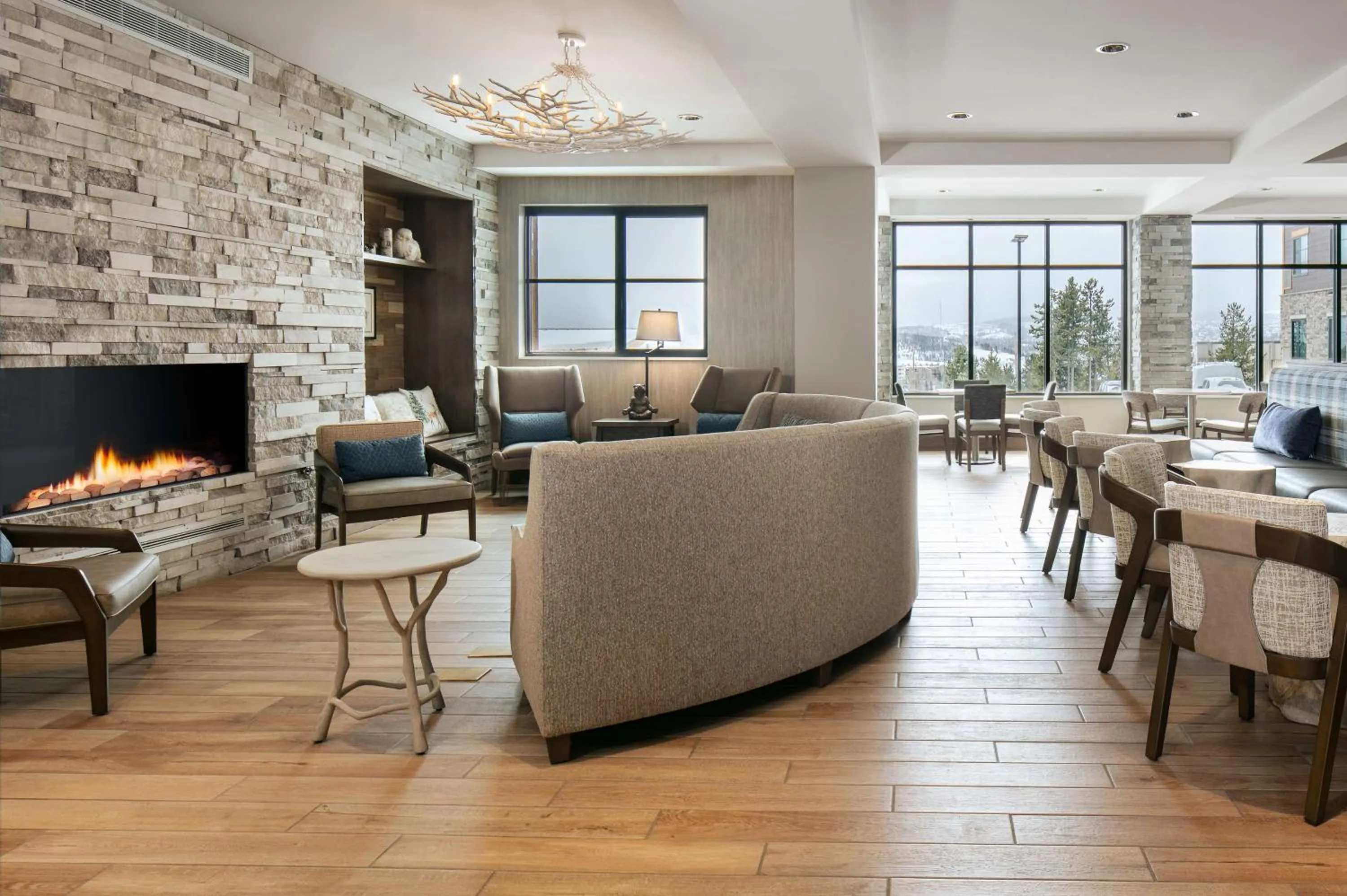 Lobby or reception in Homewood Suites By Hilton Dillon