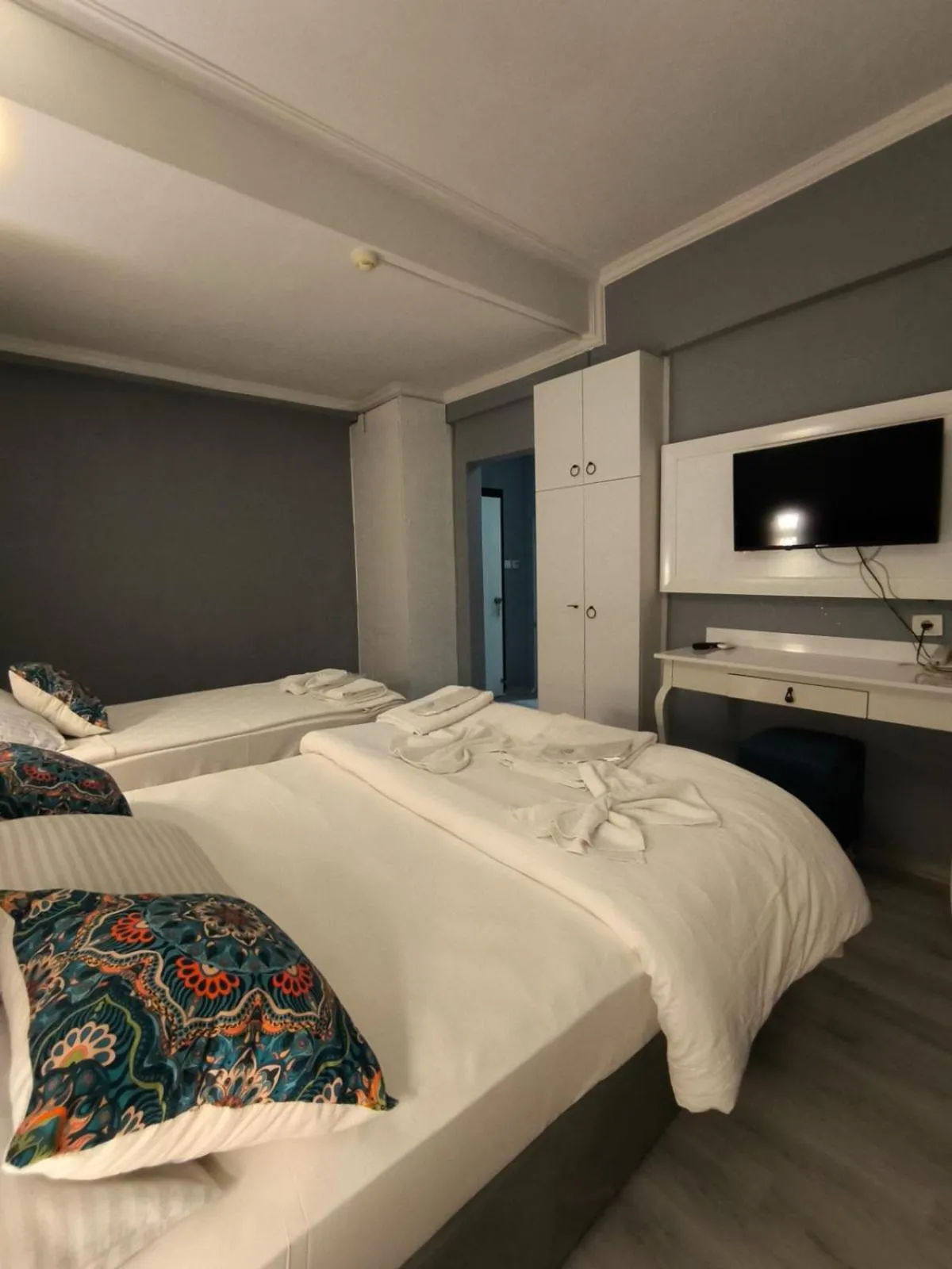 Bed in Akman City Hotel