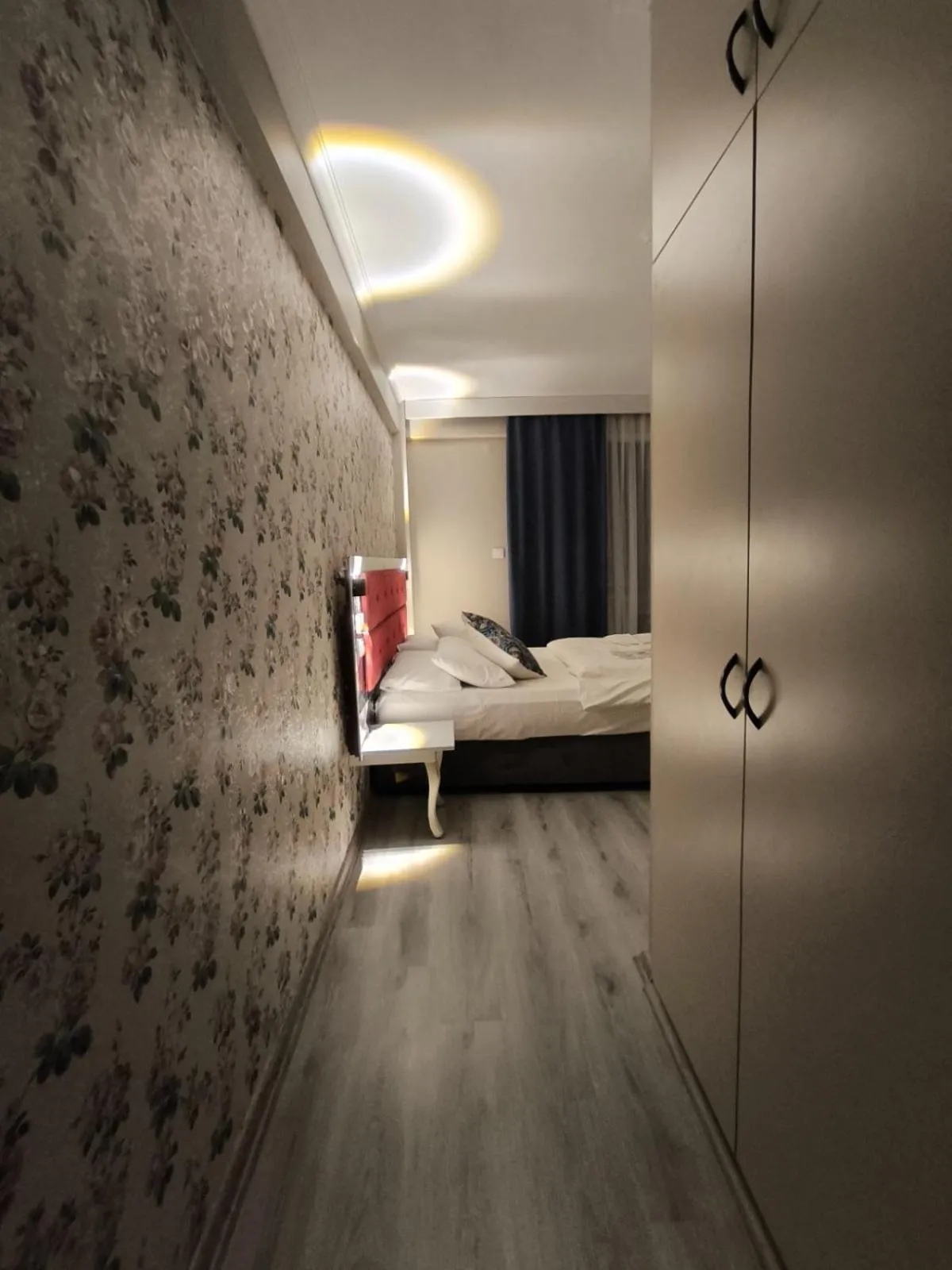 Bed in Akman City Hotel