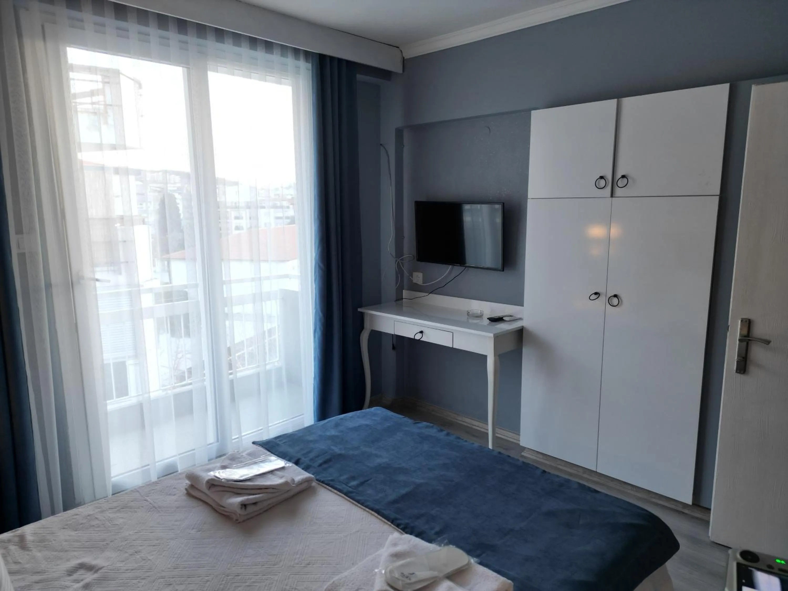 Bed in Akman City Hotel