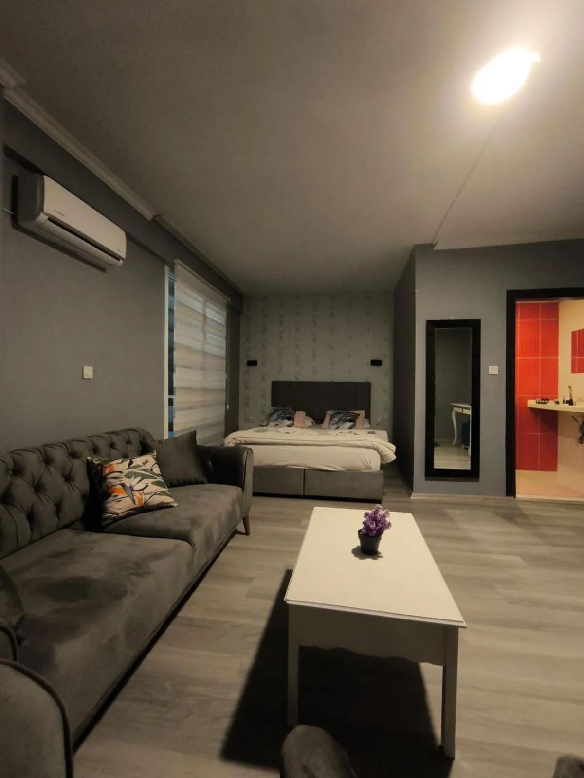 Bed in Akman City Hotel