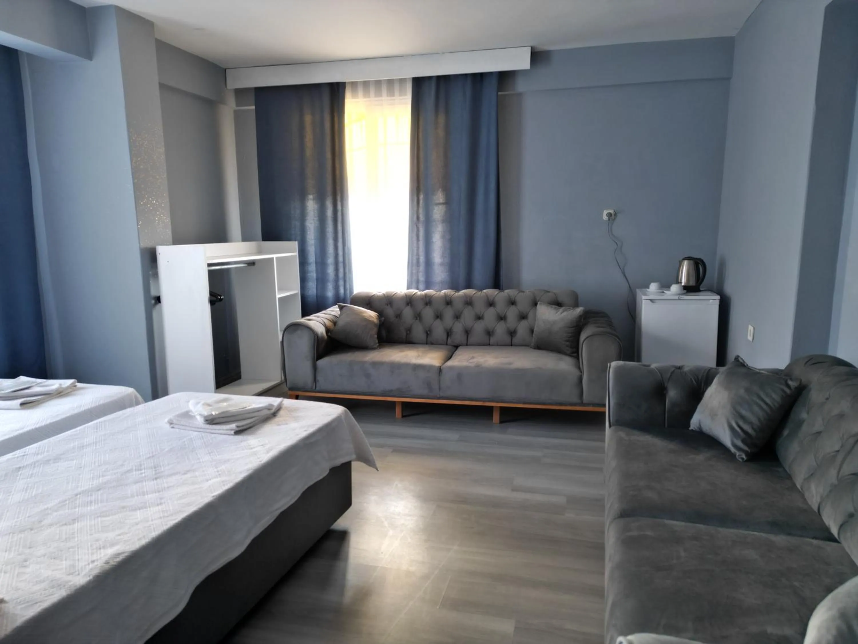 Seating area in Akman City Hotel