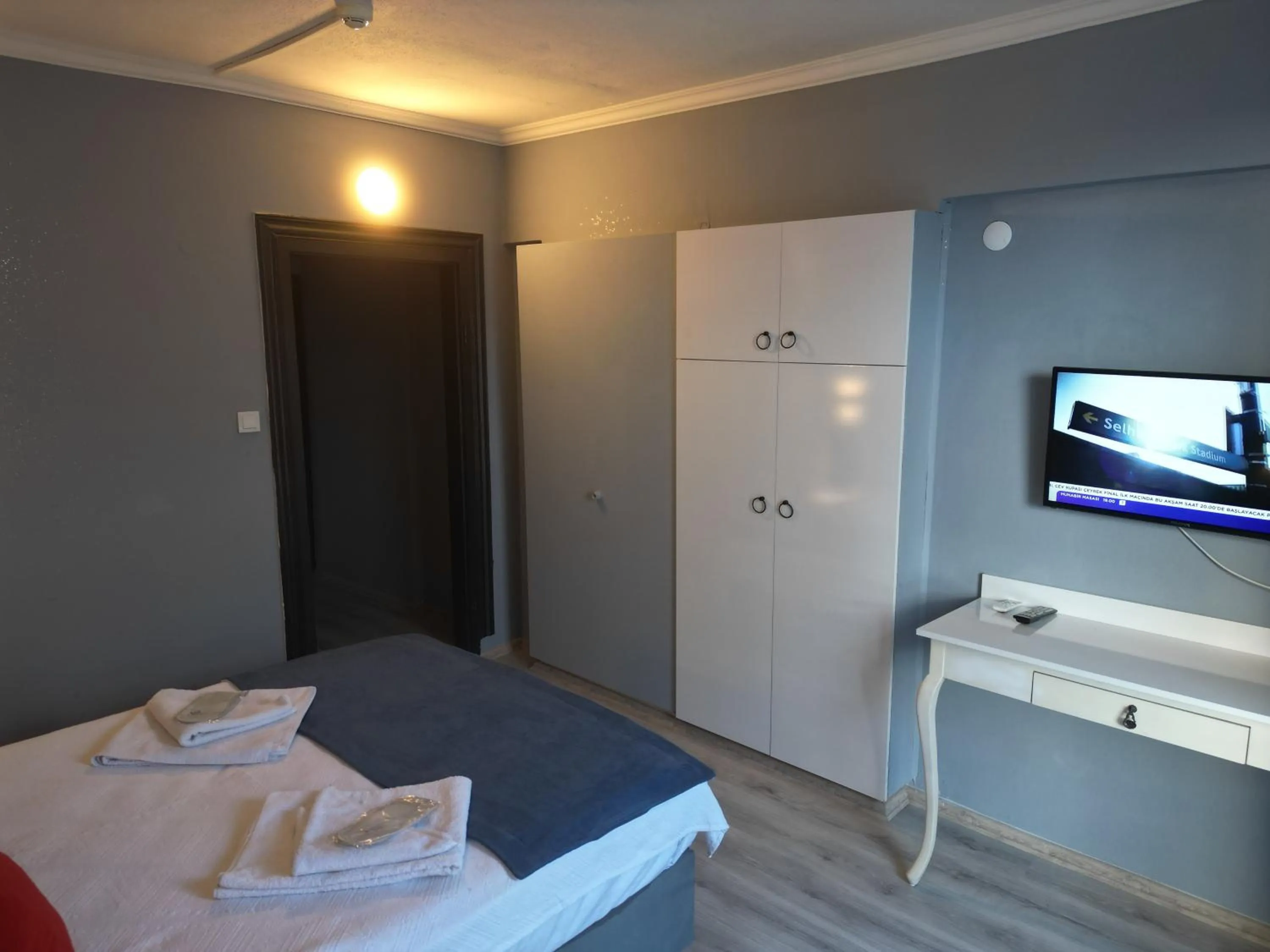 Bed in Akman City Hotel