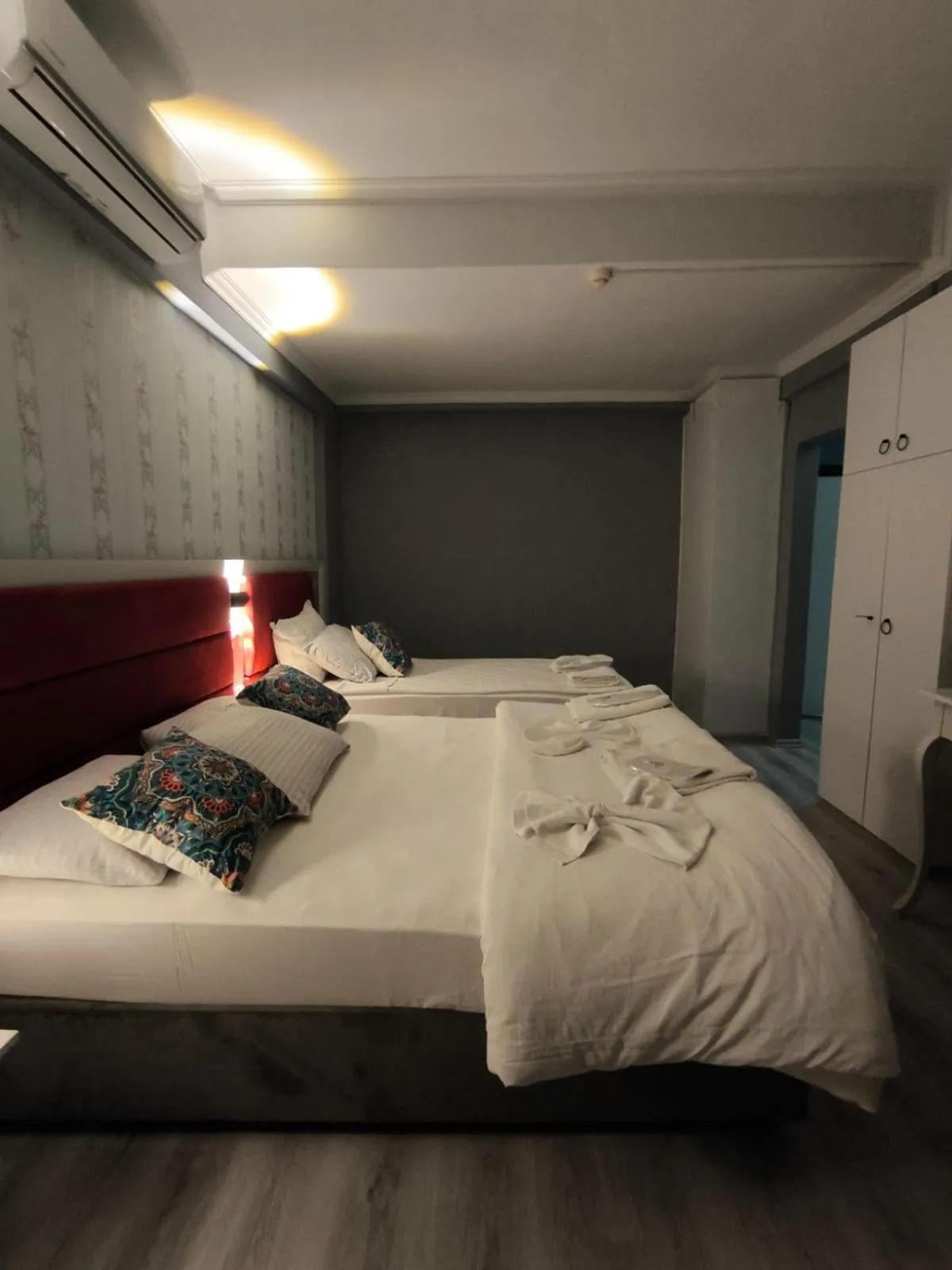 Bed in Akman City Hotel