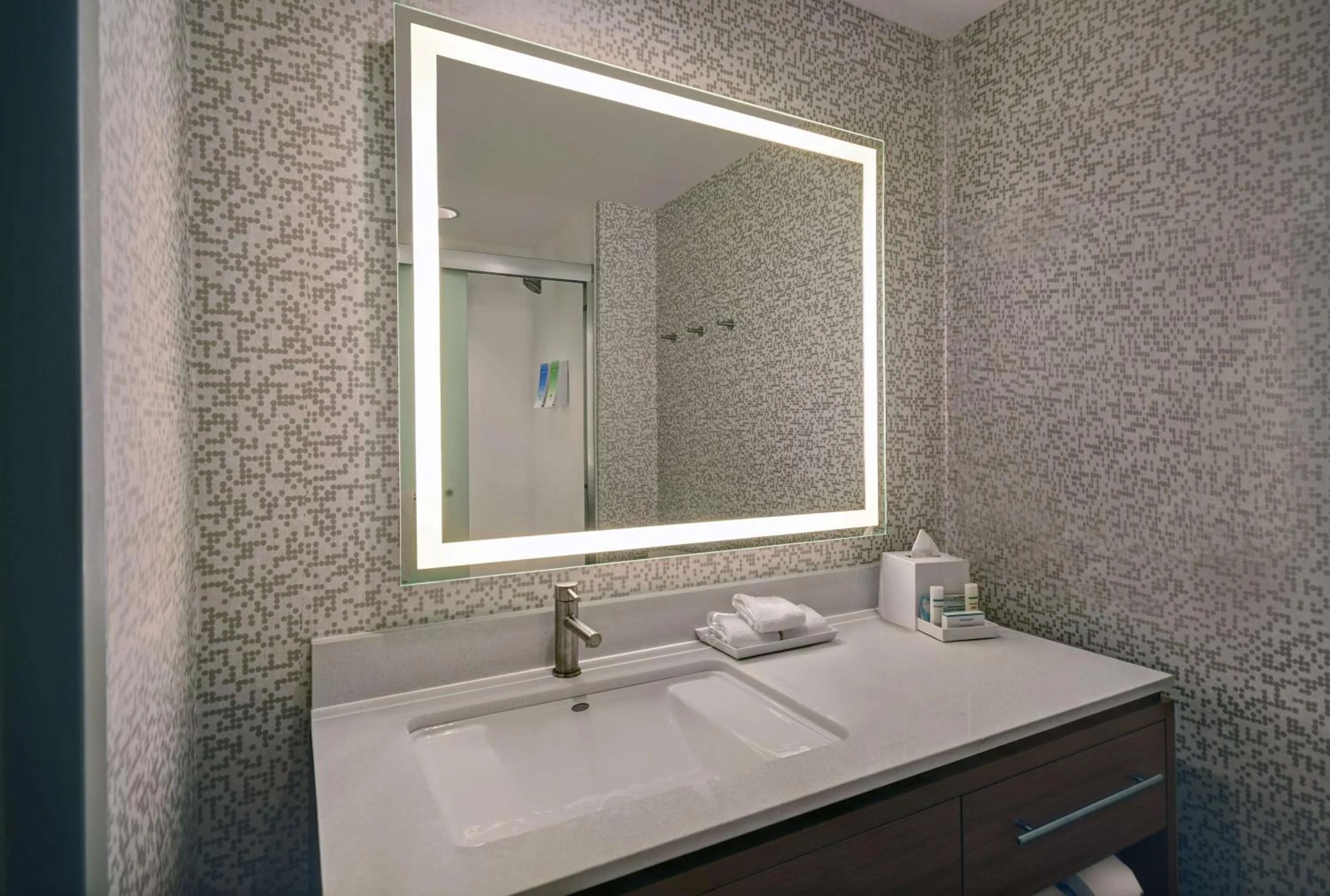 Bathroom in Home2 Suites by Hilton Atlanta Airport North