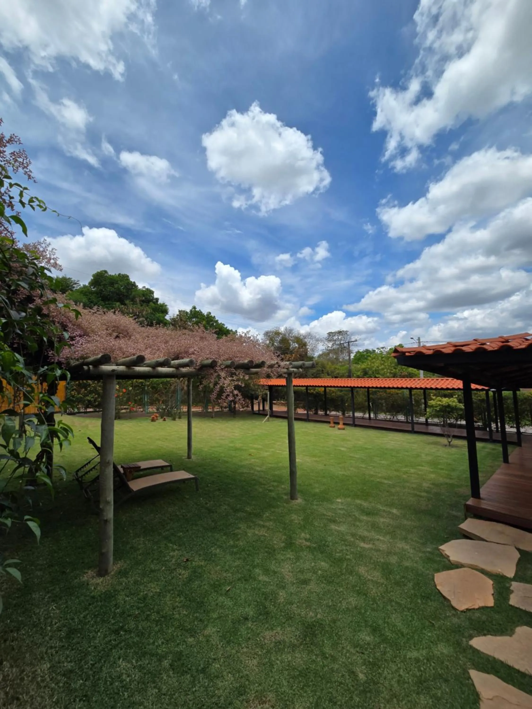 Garden in Pousada Camarás