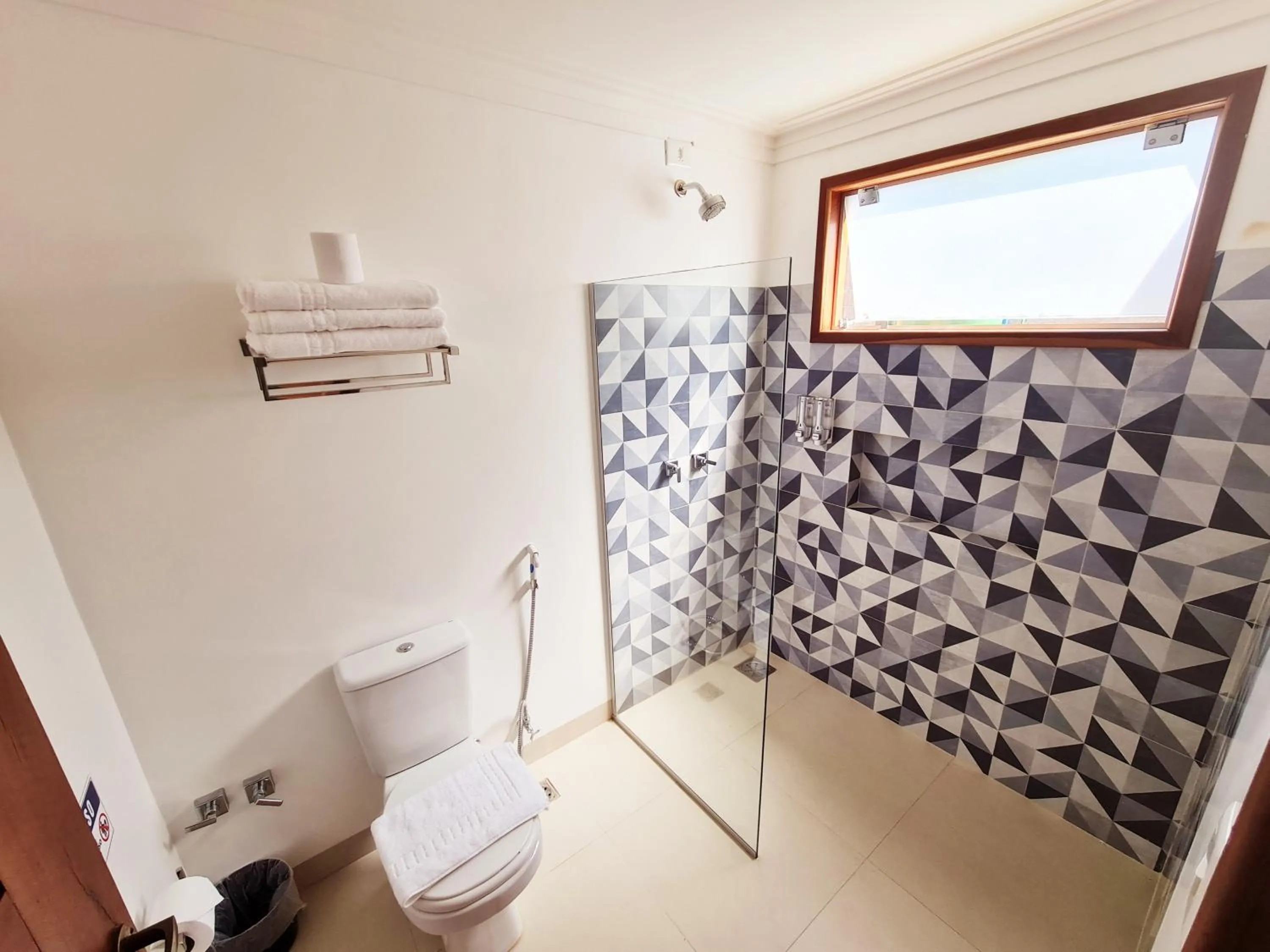 Bathroom in Pousada Camarás