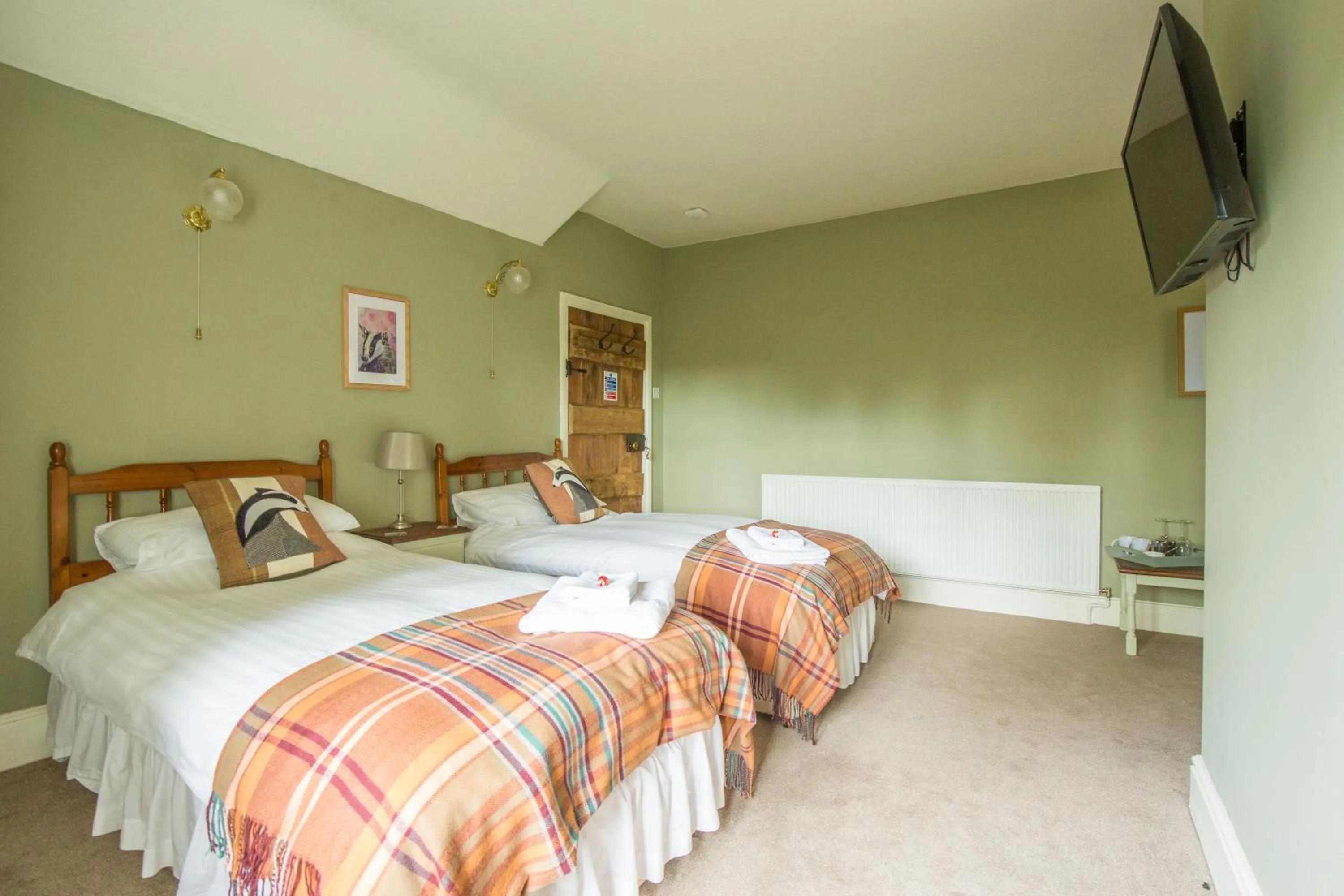 Bed in Lower House B&B and Cottages, Adforton