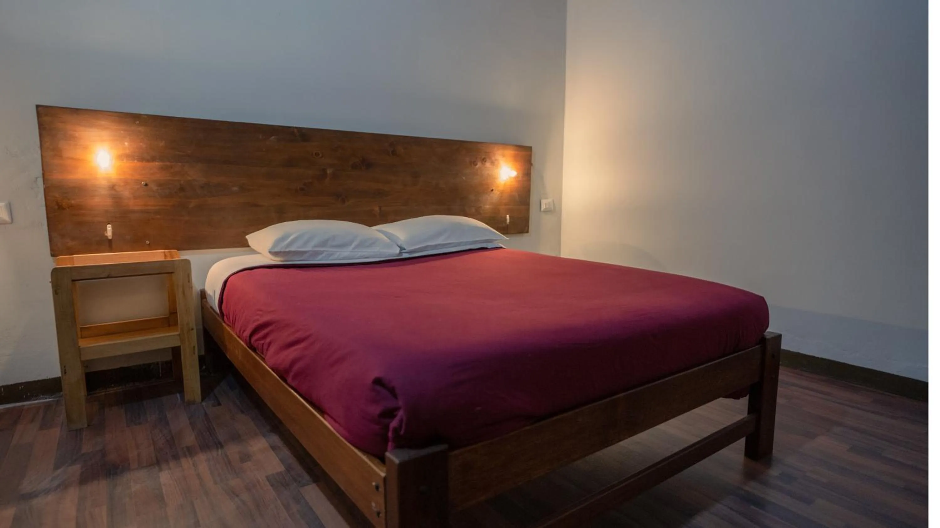 Bed in MAMA GREEN HOSTAL - Eco Andean Experience and Permaculture Farm - Vegetarian Breakfast