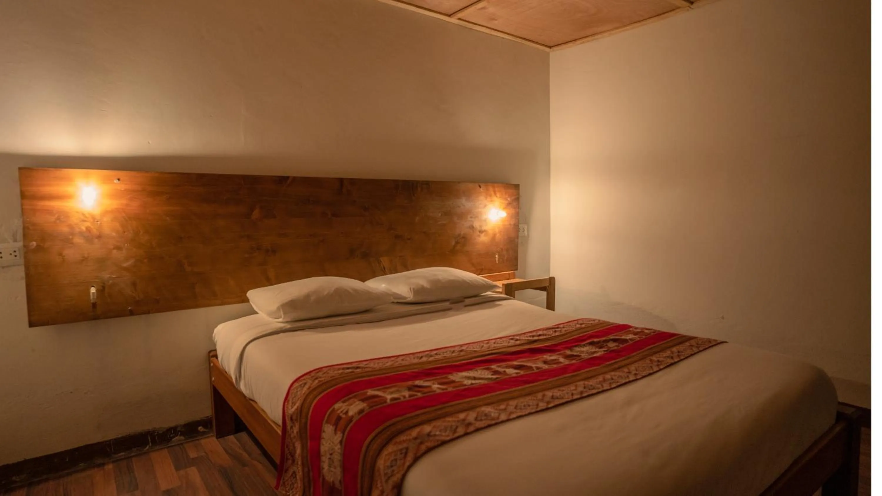 Bed in MAMA GREEN HOSTAL - Eco Andean Experience and Permaculture Farm - Vegetarian Breakfast