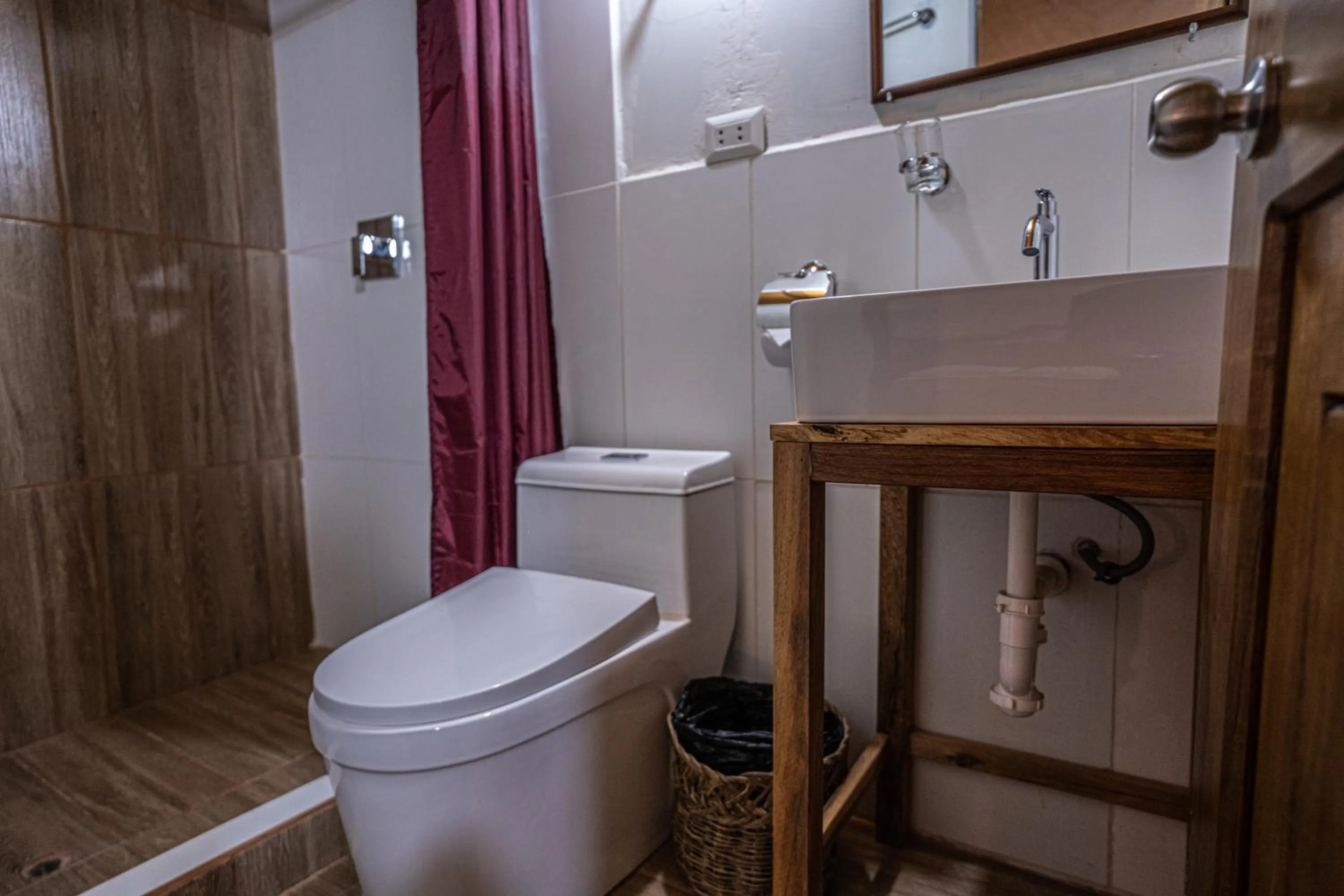 Bathroom in MAMA GREEN HOSTAL - Eco Andean Experience and Permaculture Farm - Vegetarian Breakfast