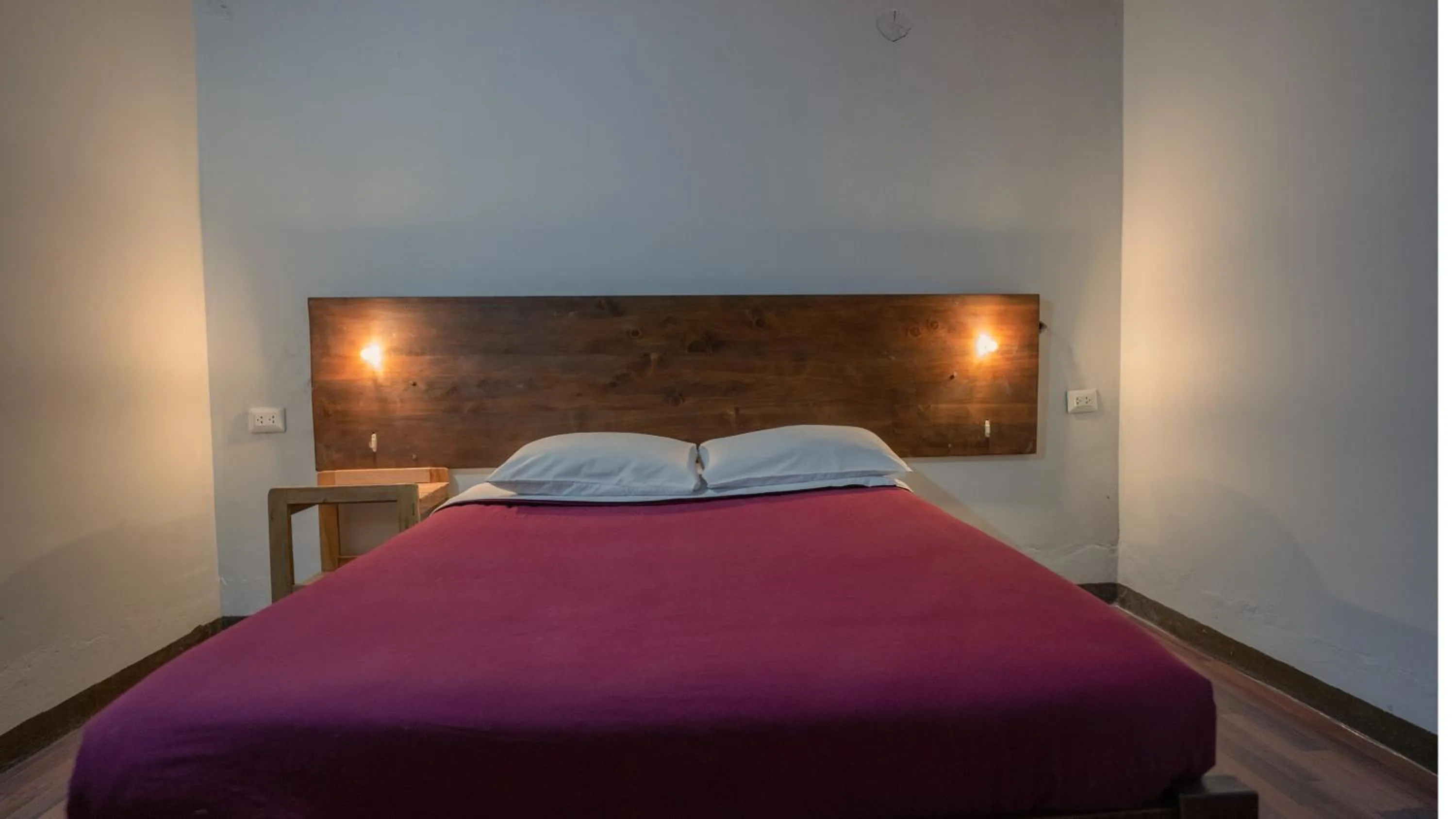 Bed in MAMA GREEN HOSTAL - Eco Andean Experience and Permaculture Farm - Vegetarian Breakfast