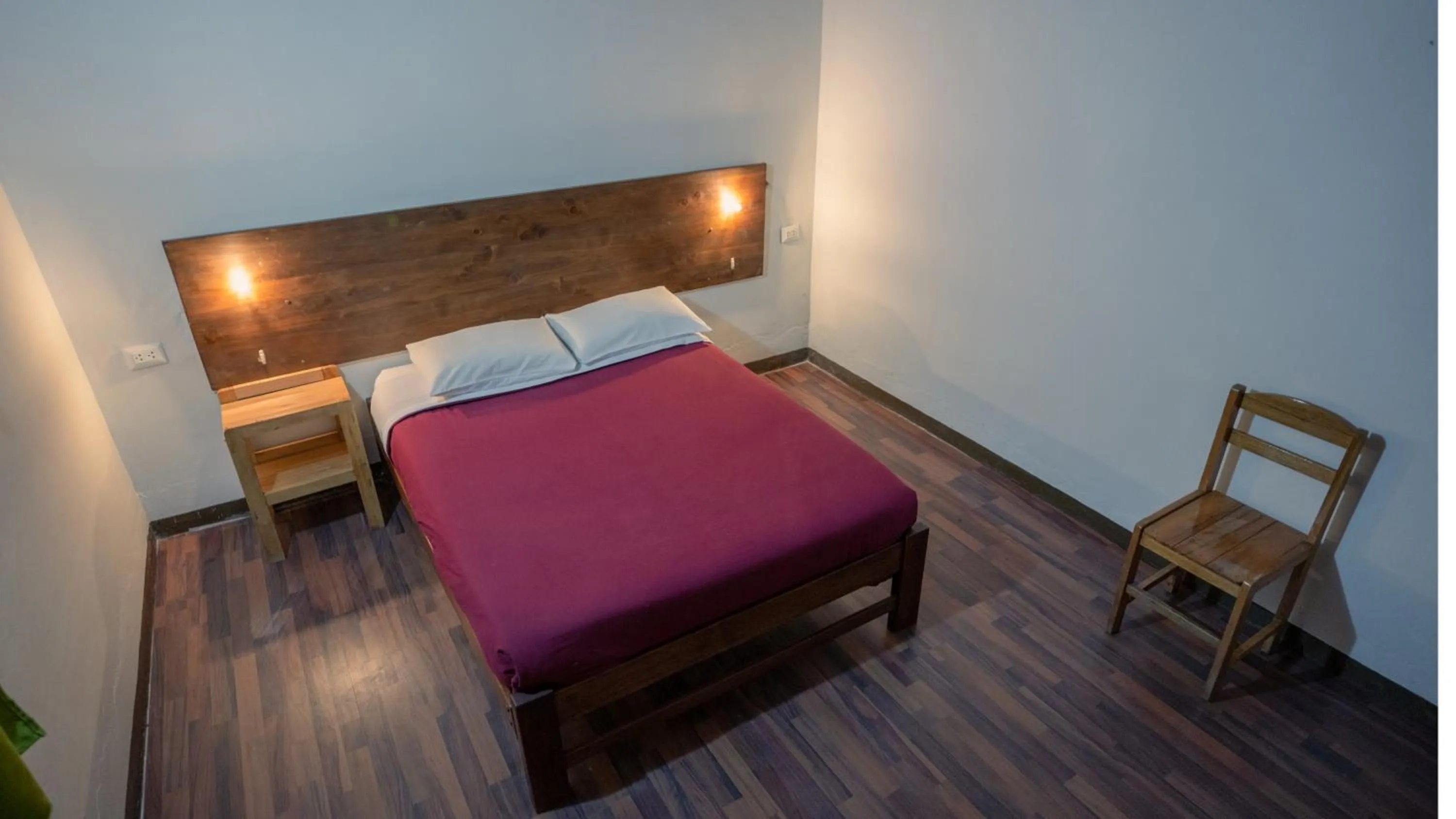 Bed in MAMA GREEN HOSTAL - Eco Andean Experience and Permaculture Farm - Vegetarian Breakfast