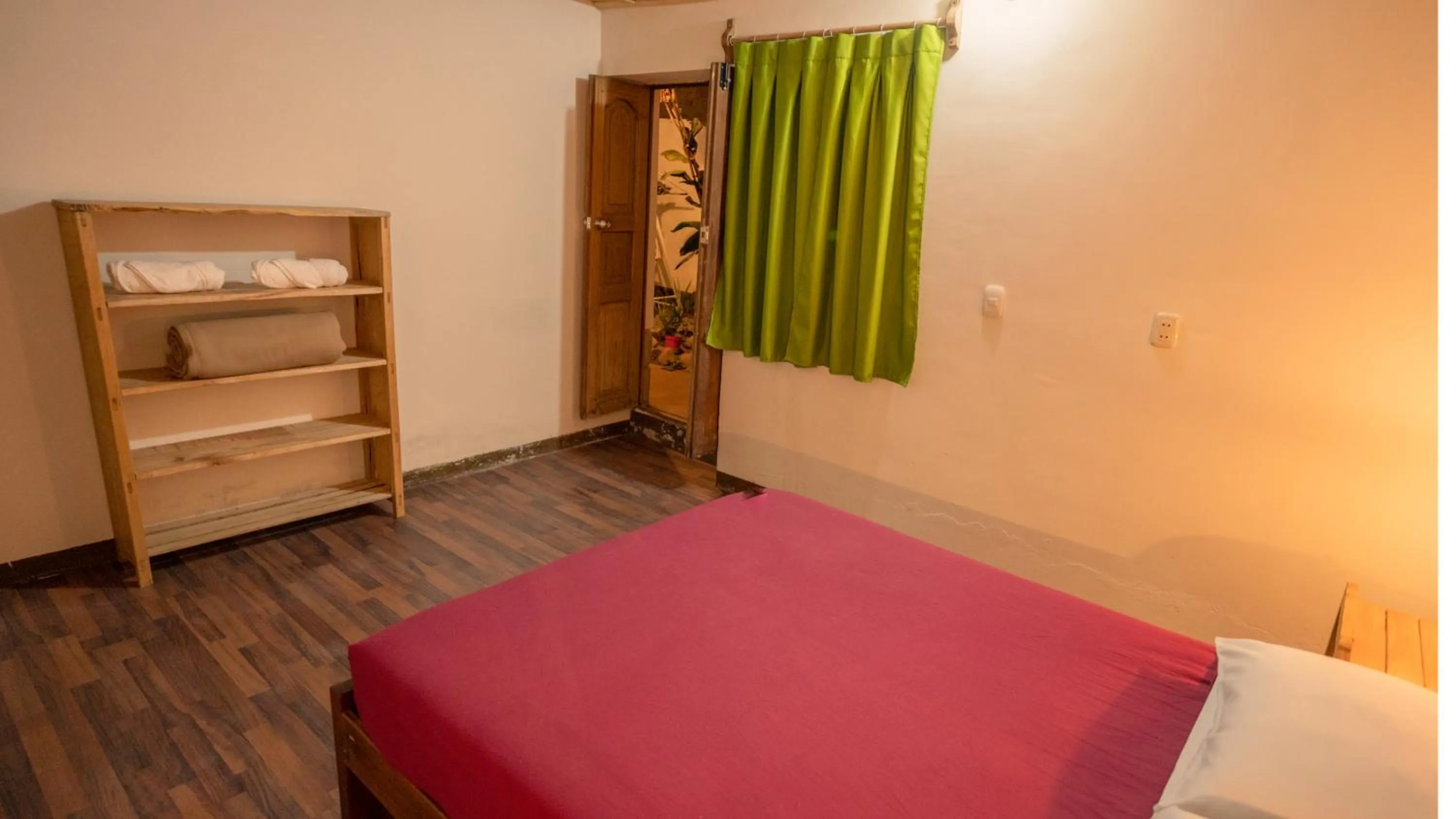 Bed in MAMA GREEN HOSTAL - Eco Andean Experience and Permaculture Farm - Vegetarian Breakfast