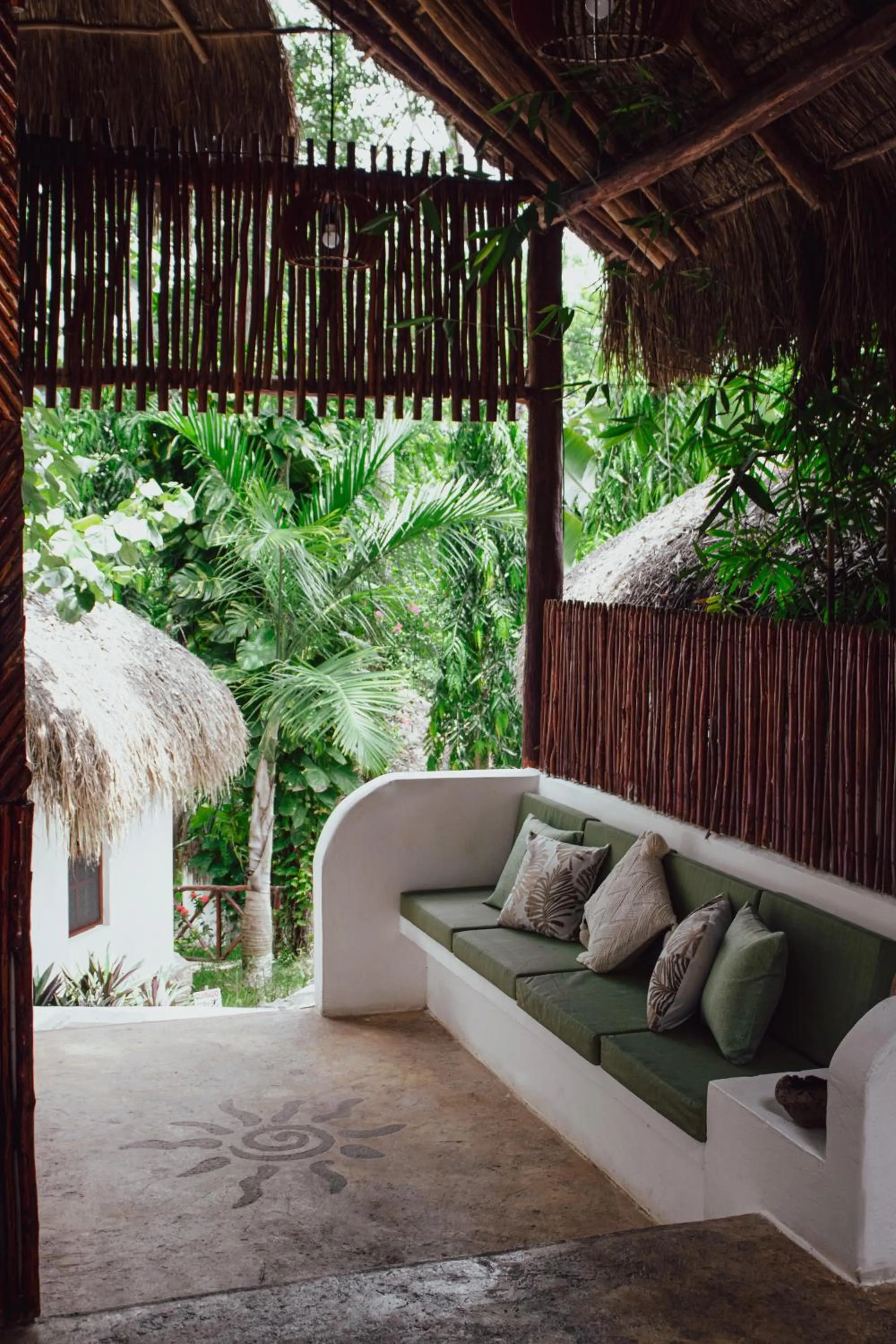 Lobby or reception in Aurea Bacalar