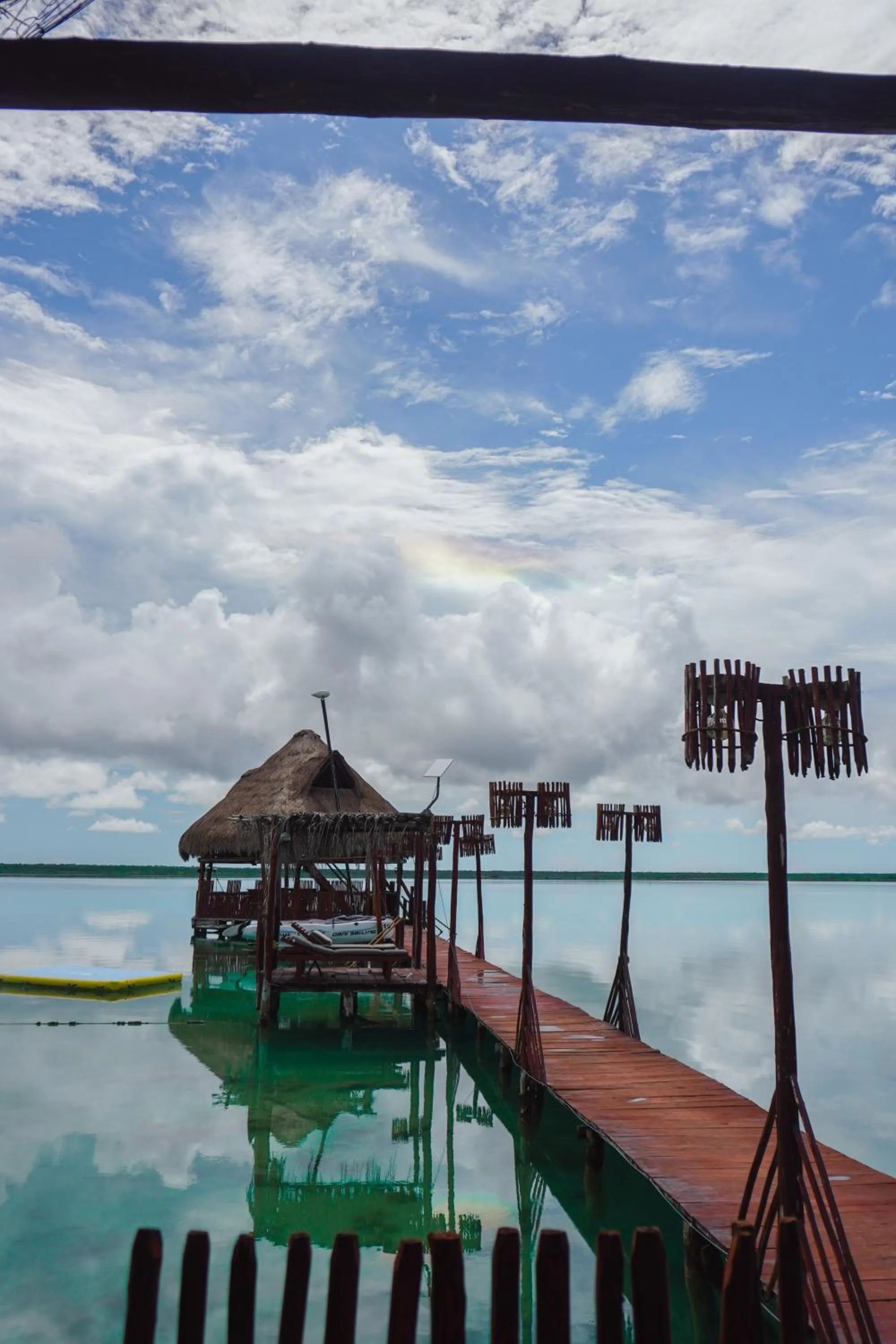Natural landscape in Aurea Bacalar