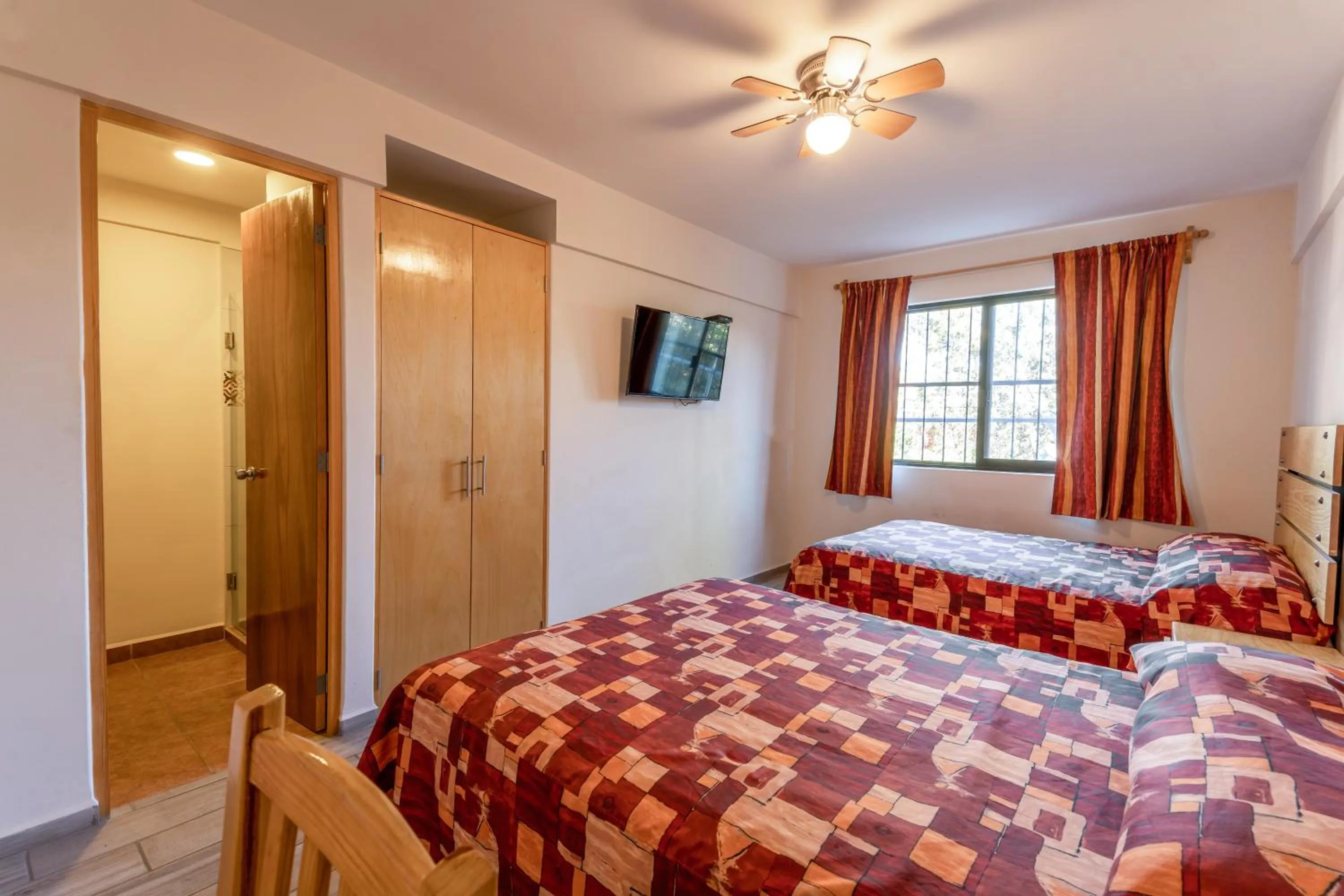 Bed in Hotel Meson de Sara