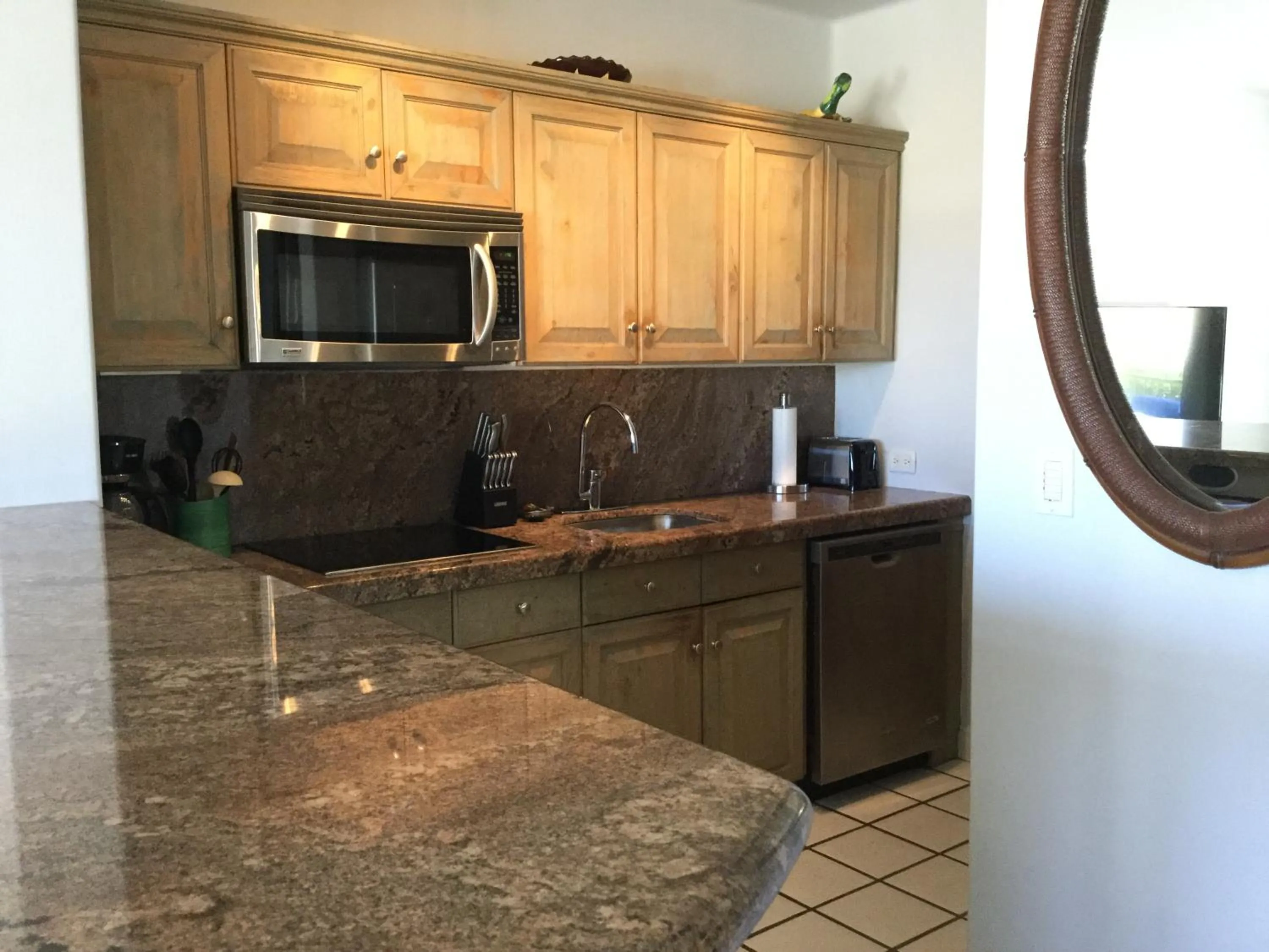 Kitchen or kitchenette in Ocean View Cabo Condo Create Memories!!