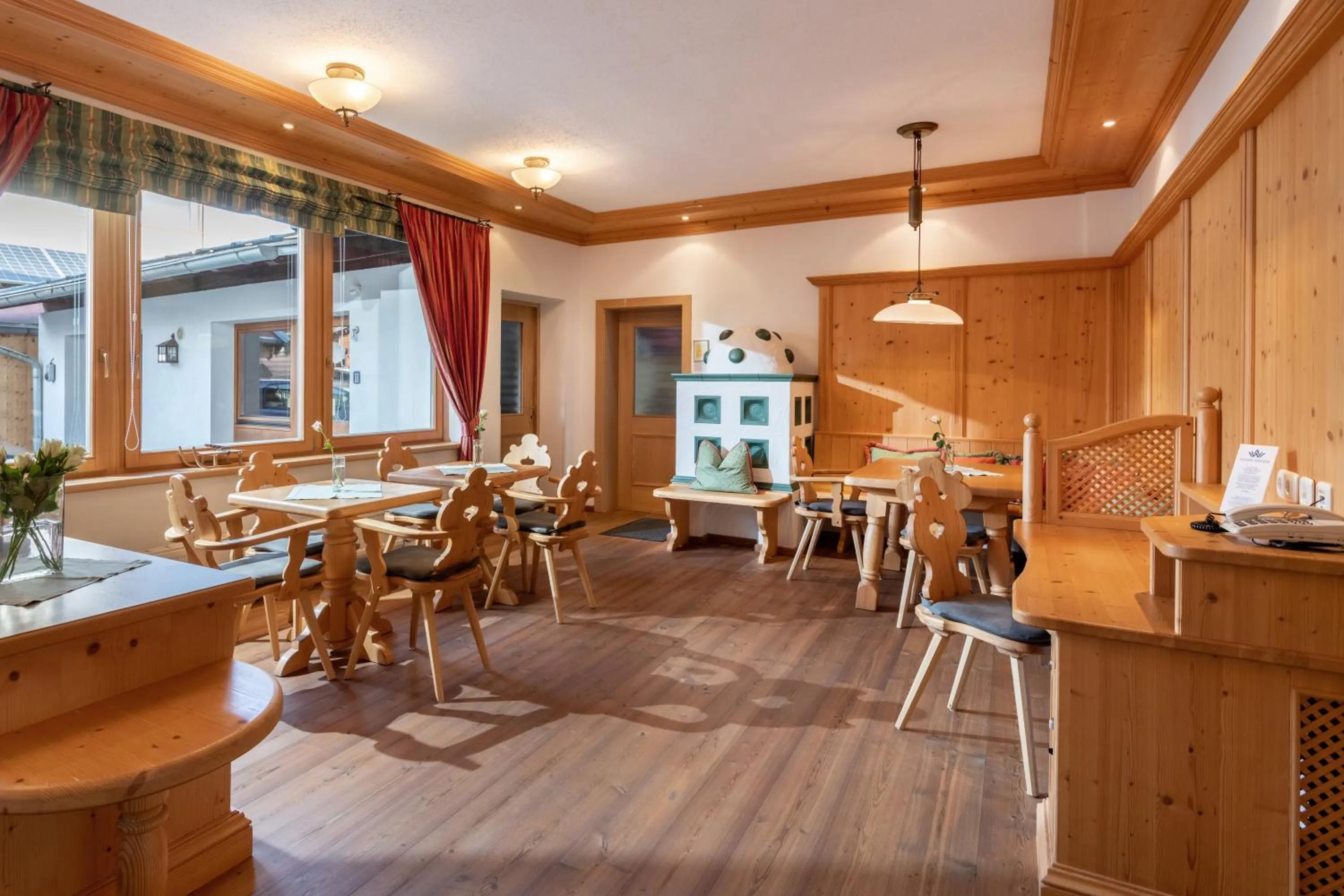 fireplace in Landhaus Kaiserblick