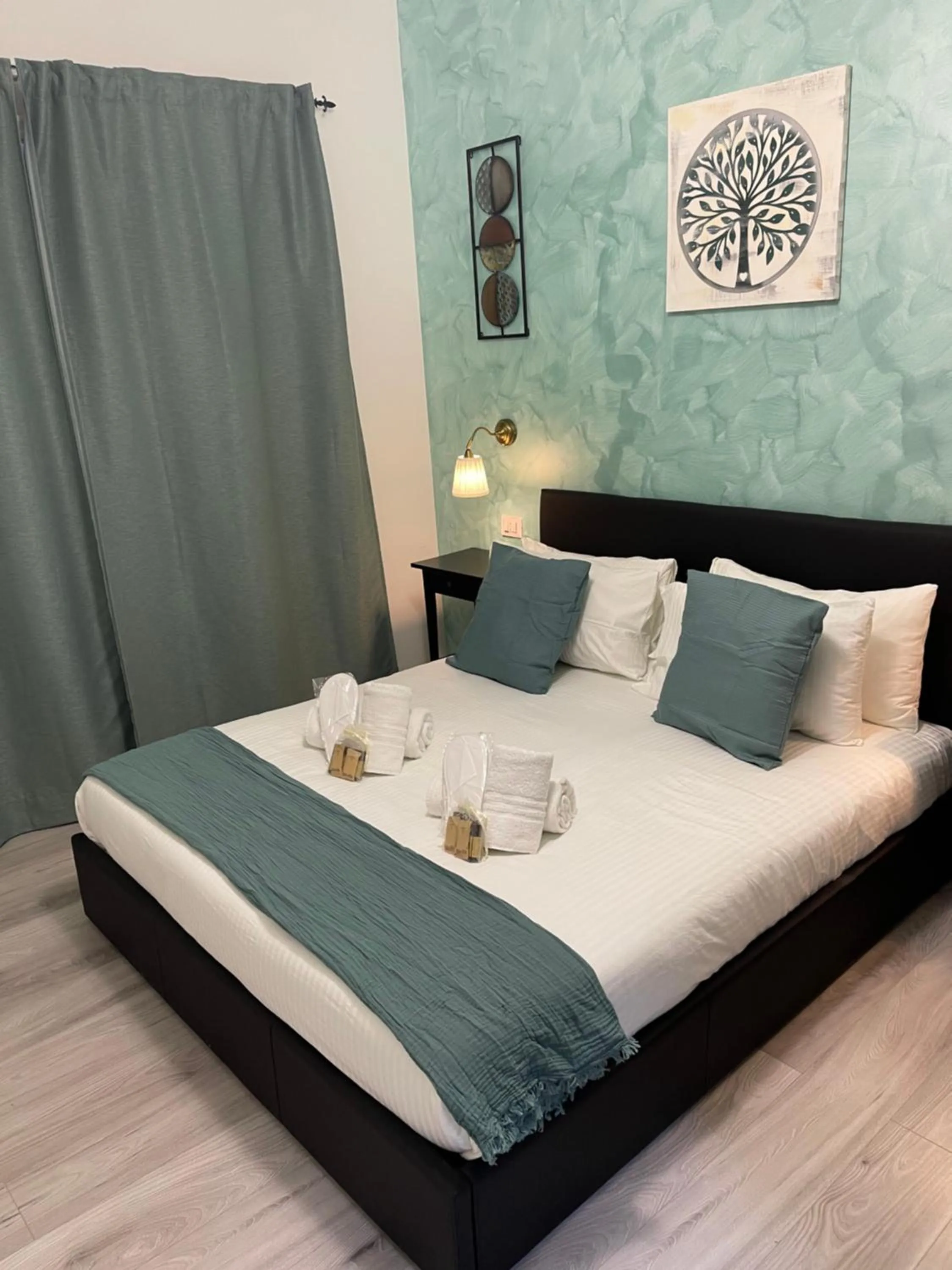 Bed in Luxury Boutique Hotel