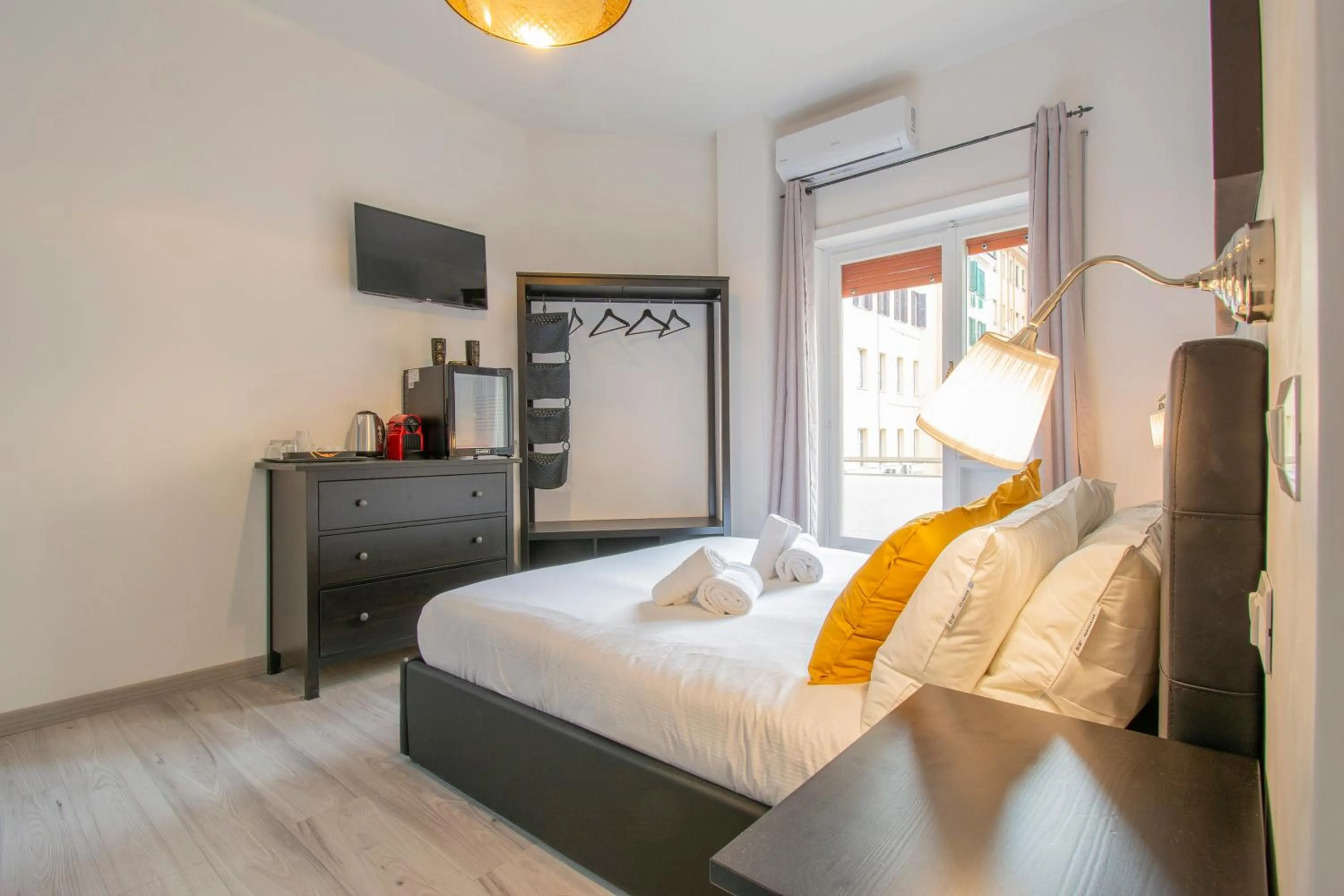 Bed in Luxury Boutique Hotel