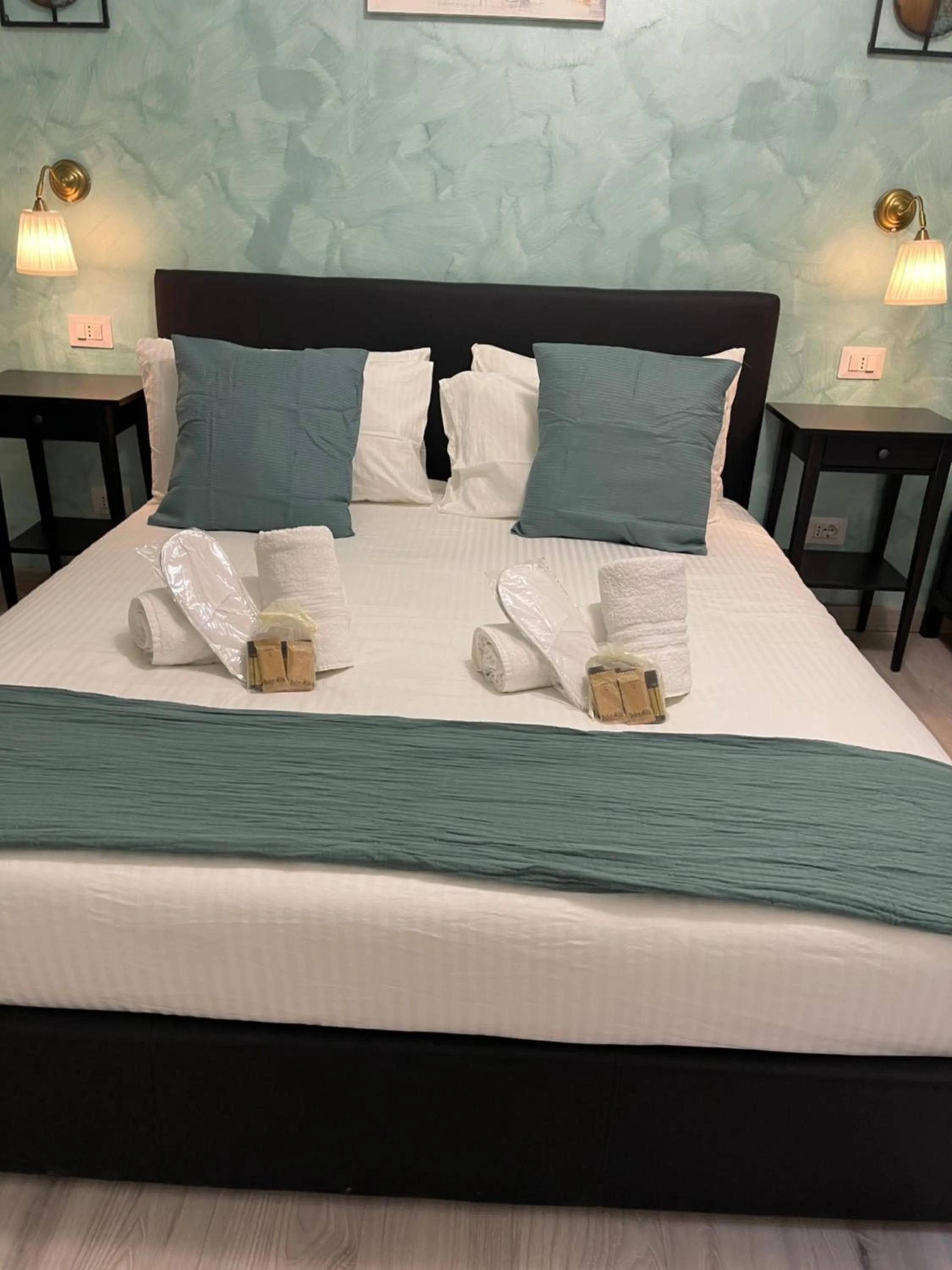 Bed in Luxury Boutique Hotel