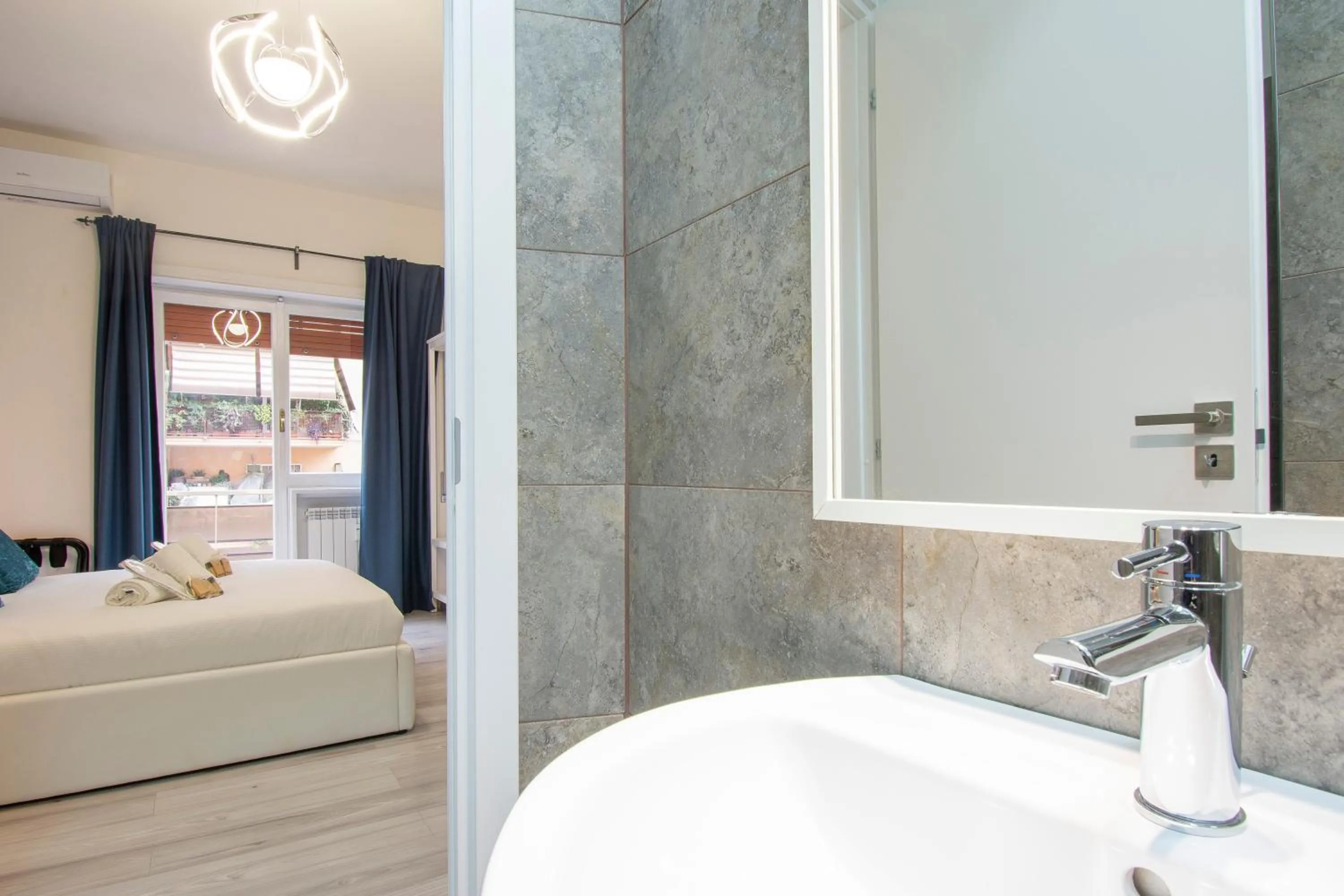 Bed in Luxury Boutique Hotel