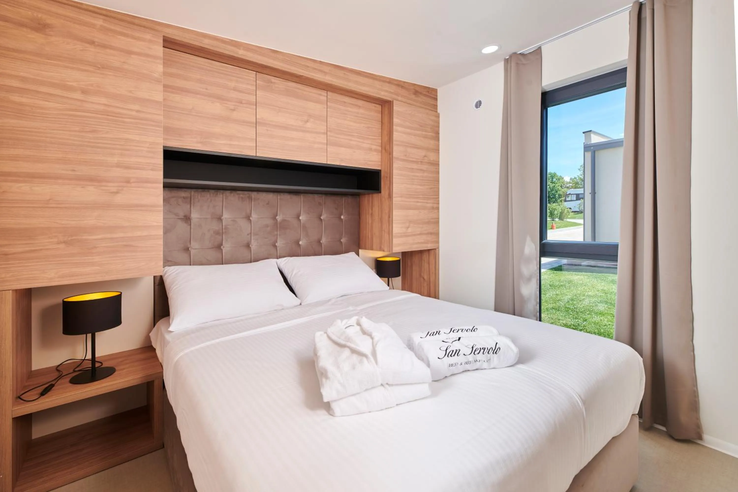 Bed in San Servolo Wellness Homes