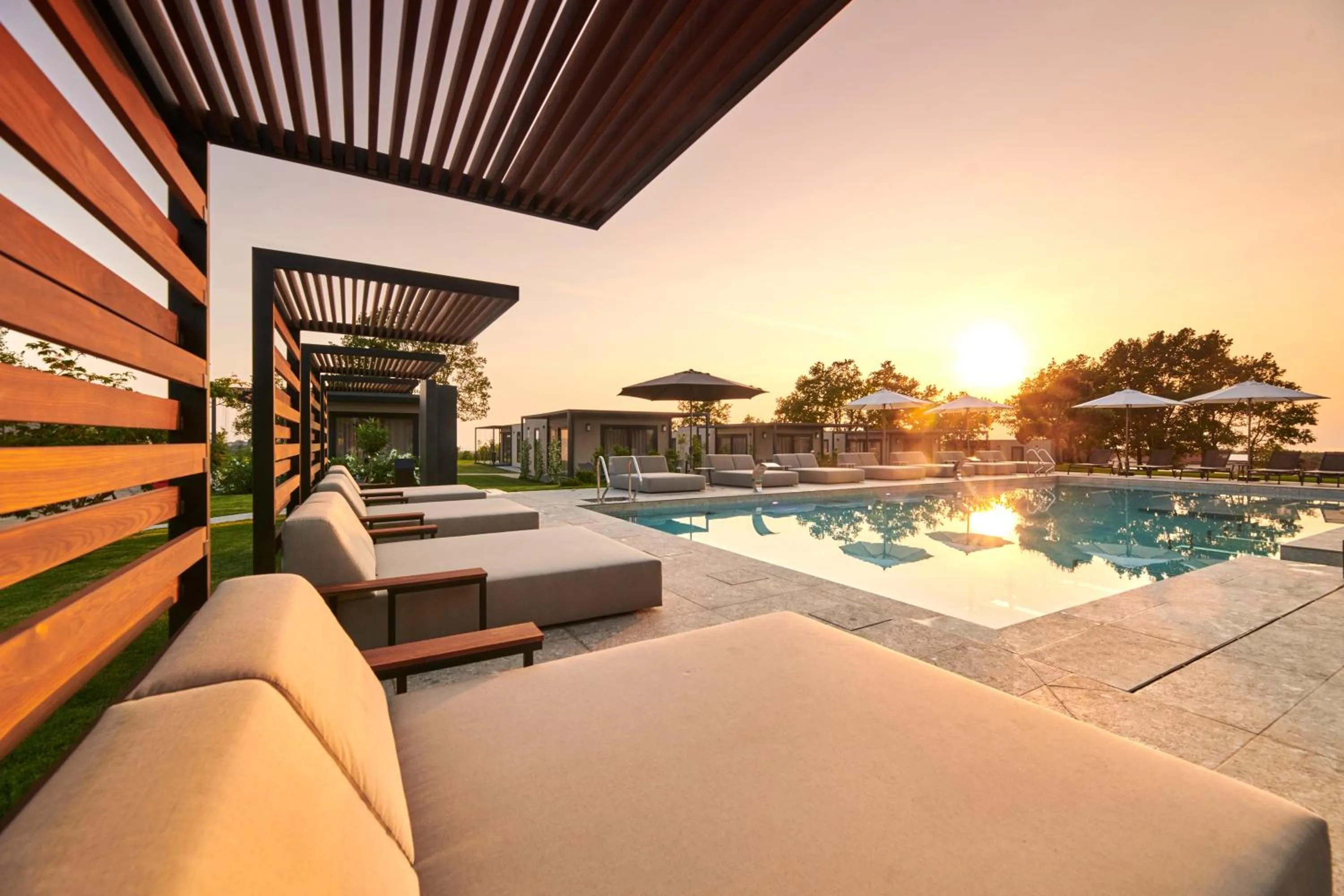 Swimming pool in San Servolo Wellness Homes