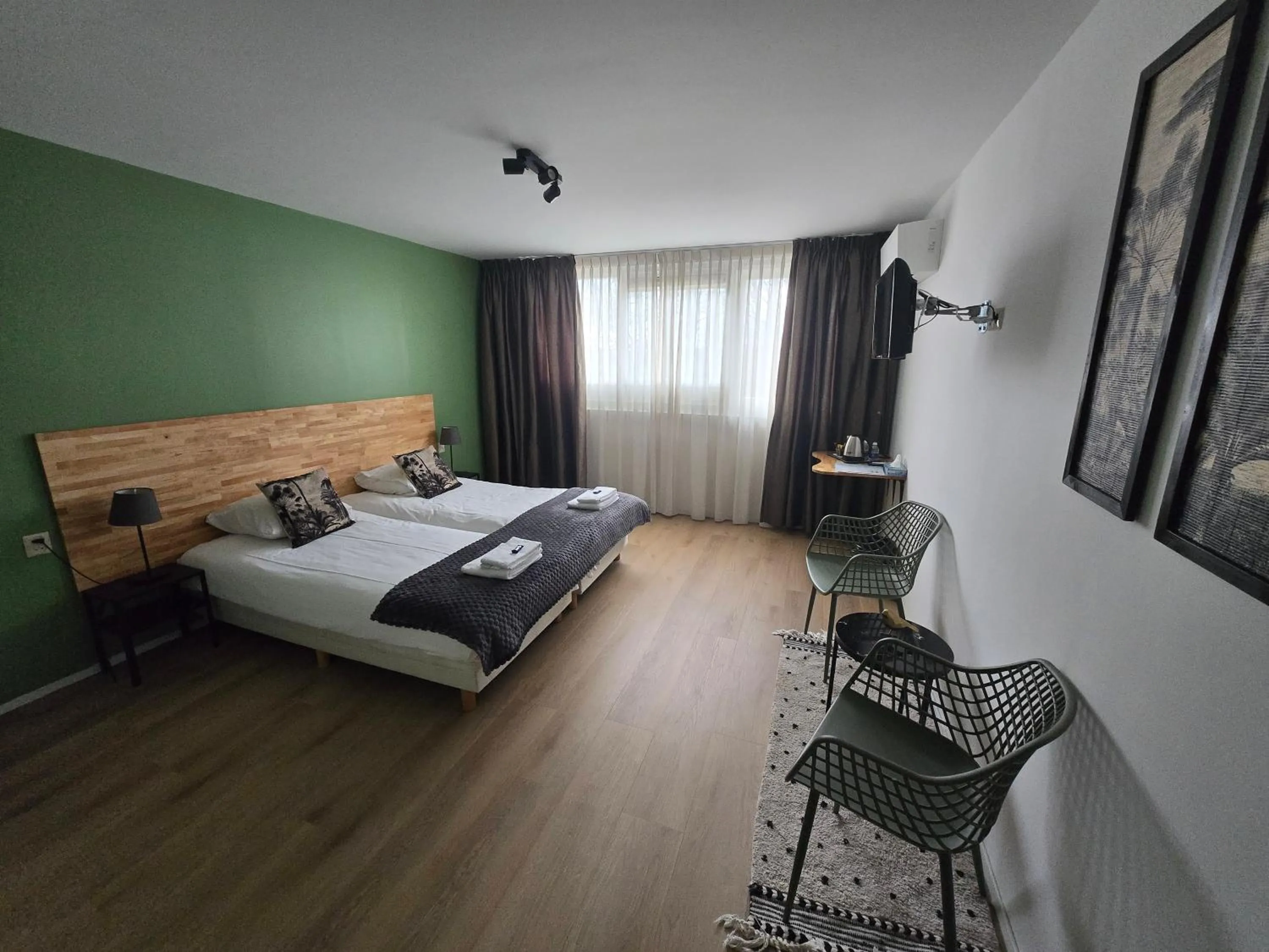 Bed in Hotel de Grote Zwaan