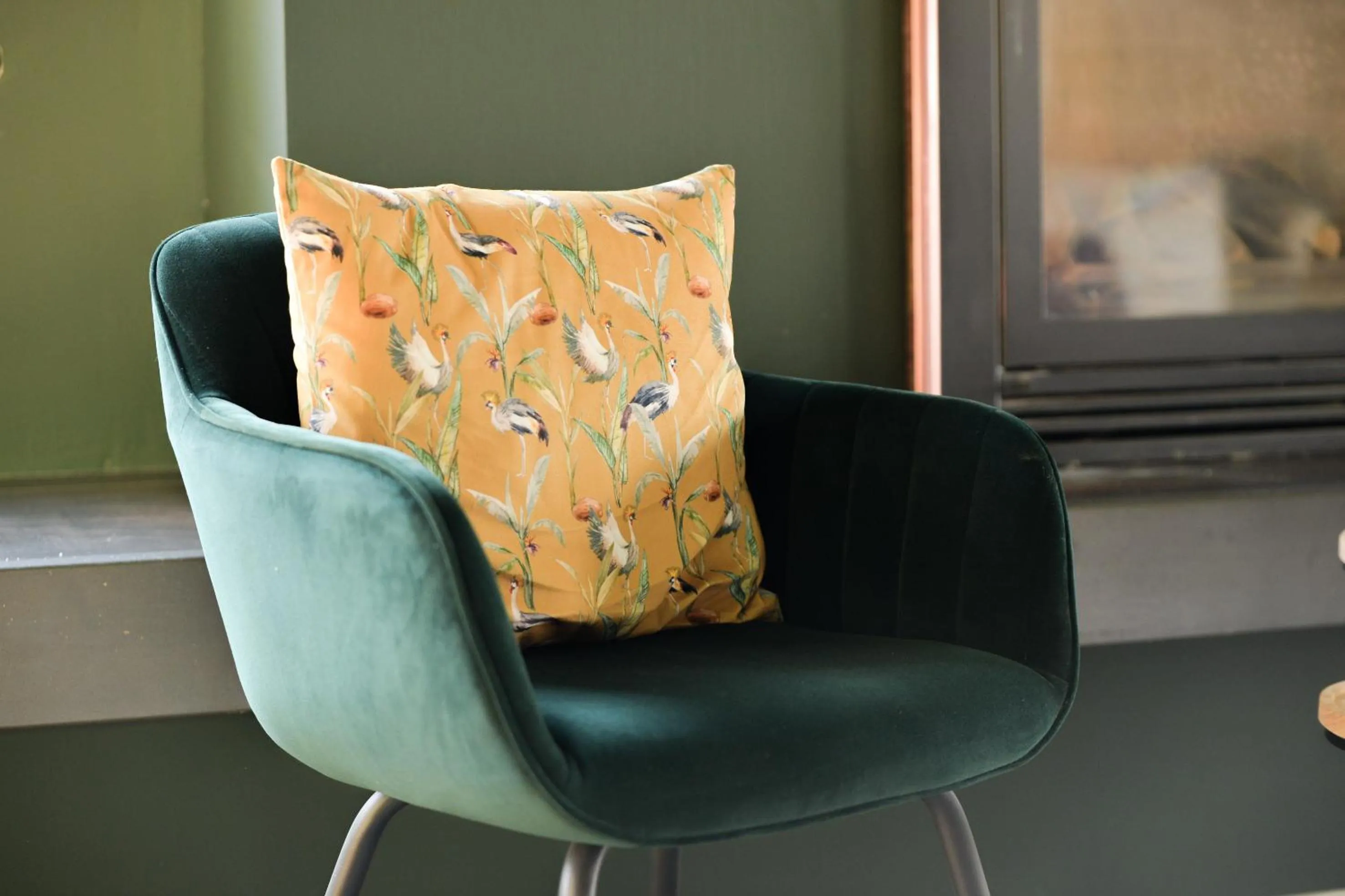 Seating area in Hotel de Grote Zwaan