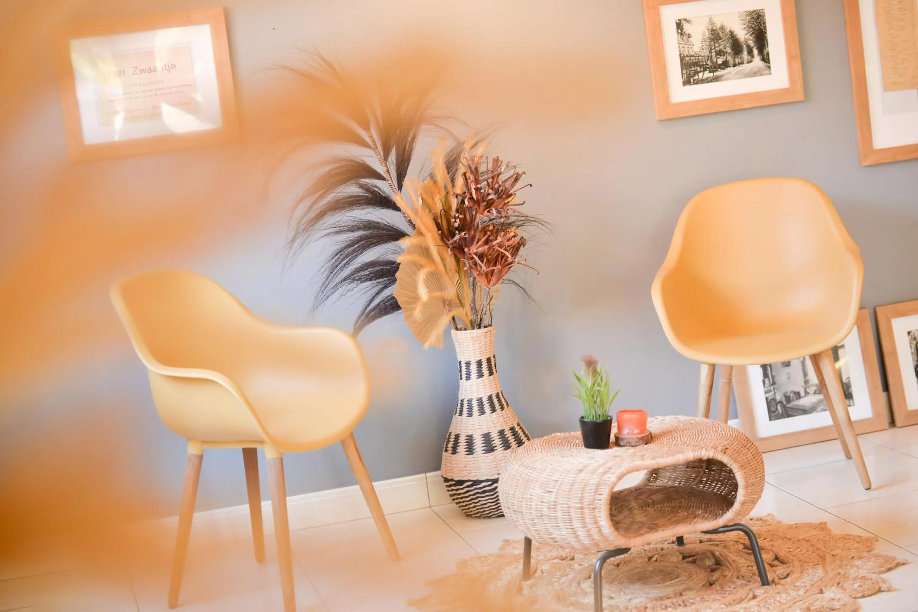 Lobby or reception in Hotel de Grote Zwaan