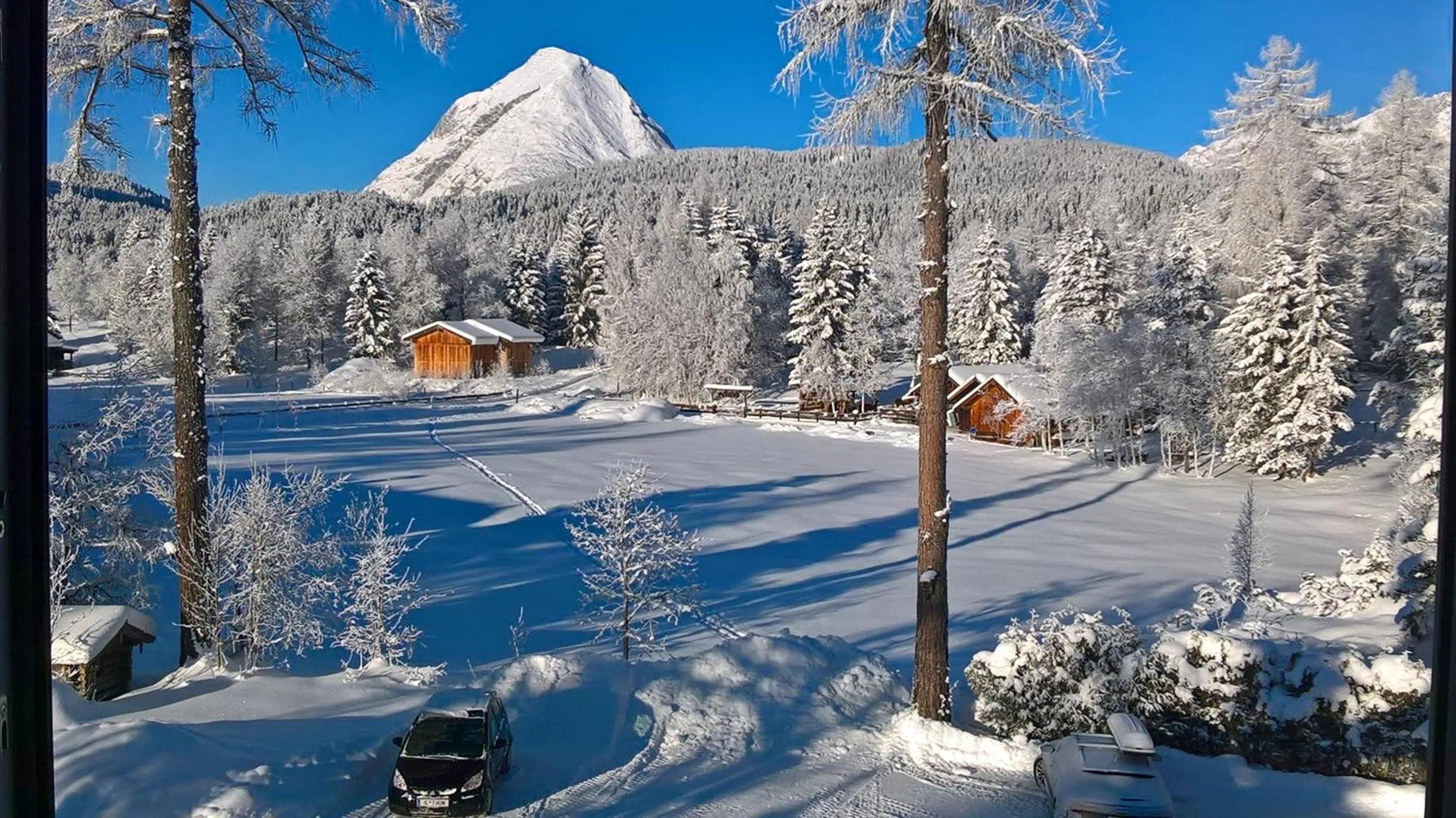 Mountain view in Landhaus Charlotte Apartments Tirol