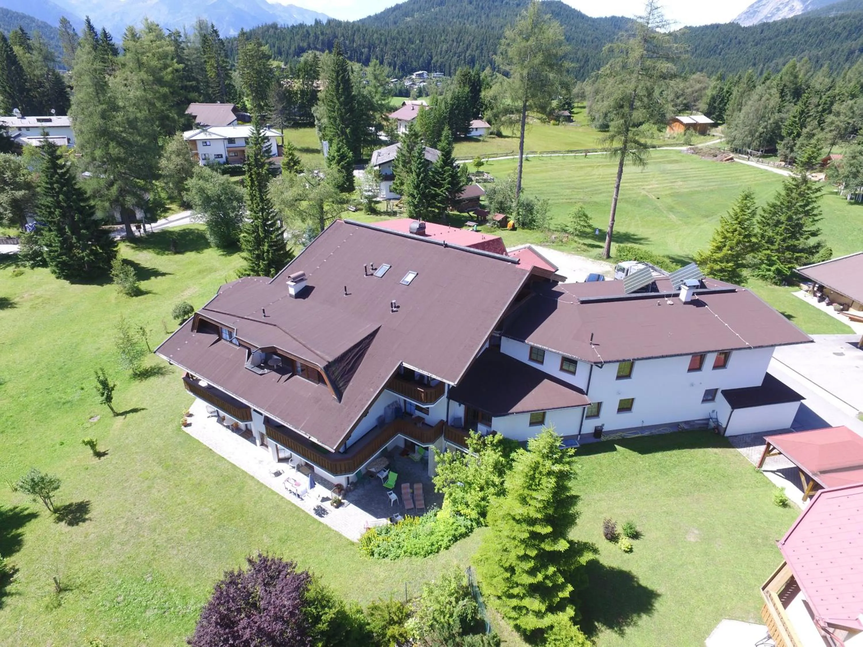 Bird's eye view in Landhaus Charlotte Apartments Tirol