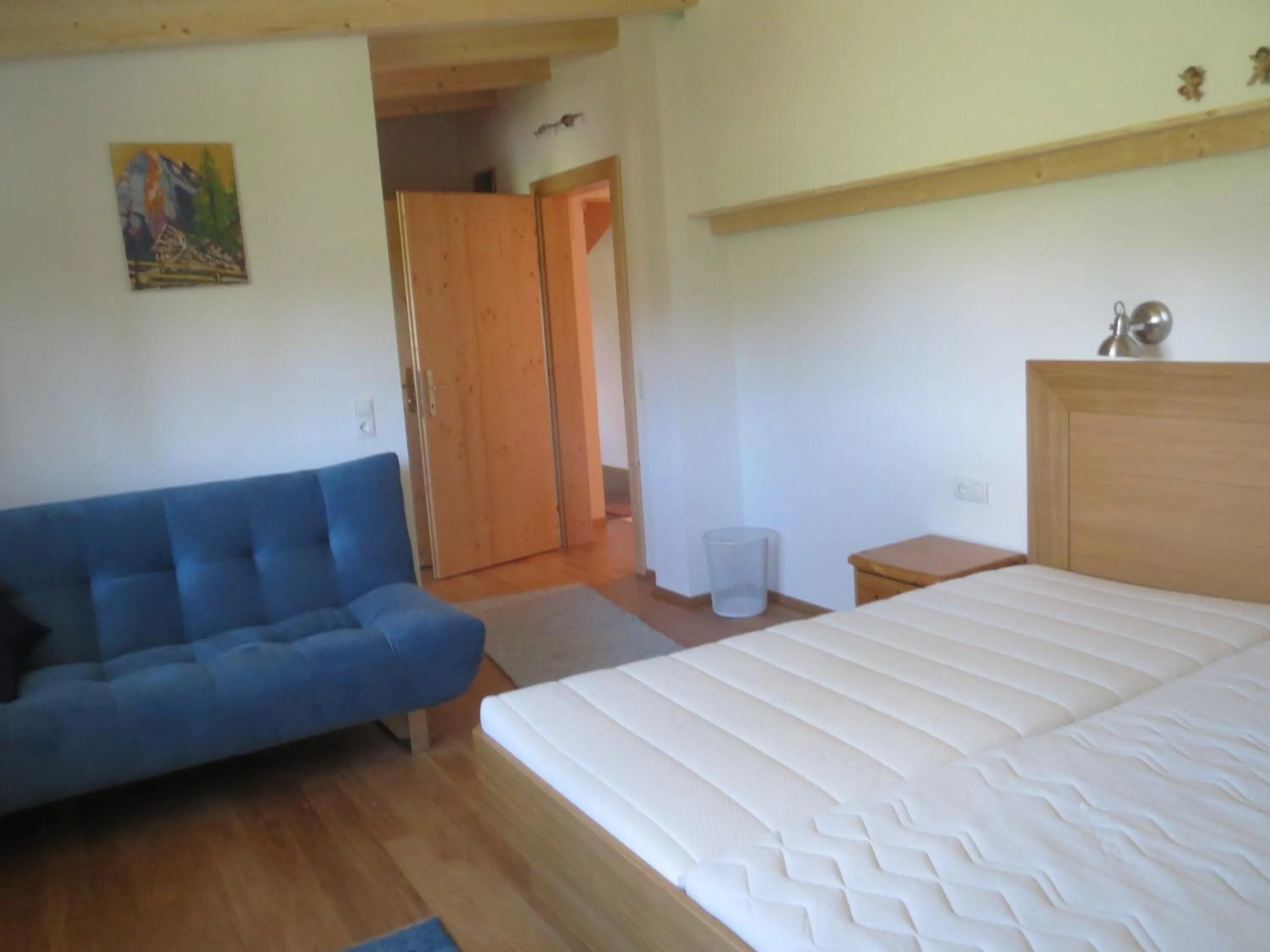 Bed in Landhaus Charlotte Apartments Tirol