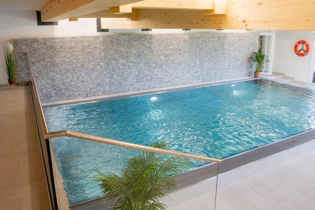 Swimming pool in Landhaus Charlotte Apartments Tirol