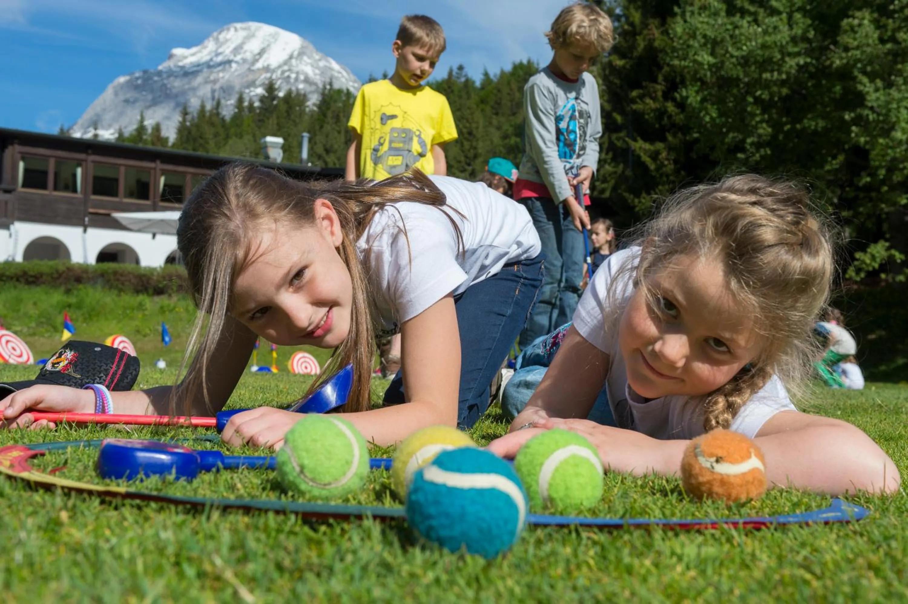 Golfcourse in Landhaus Charlotte Apartments Tirol