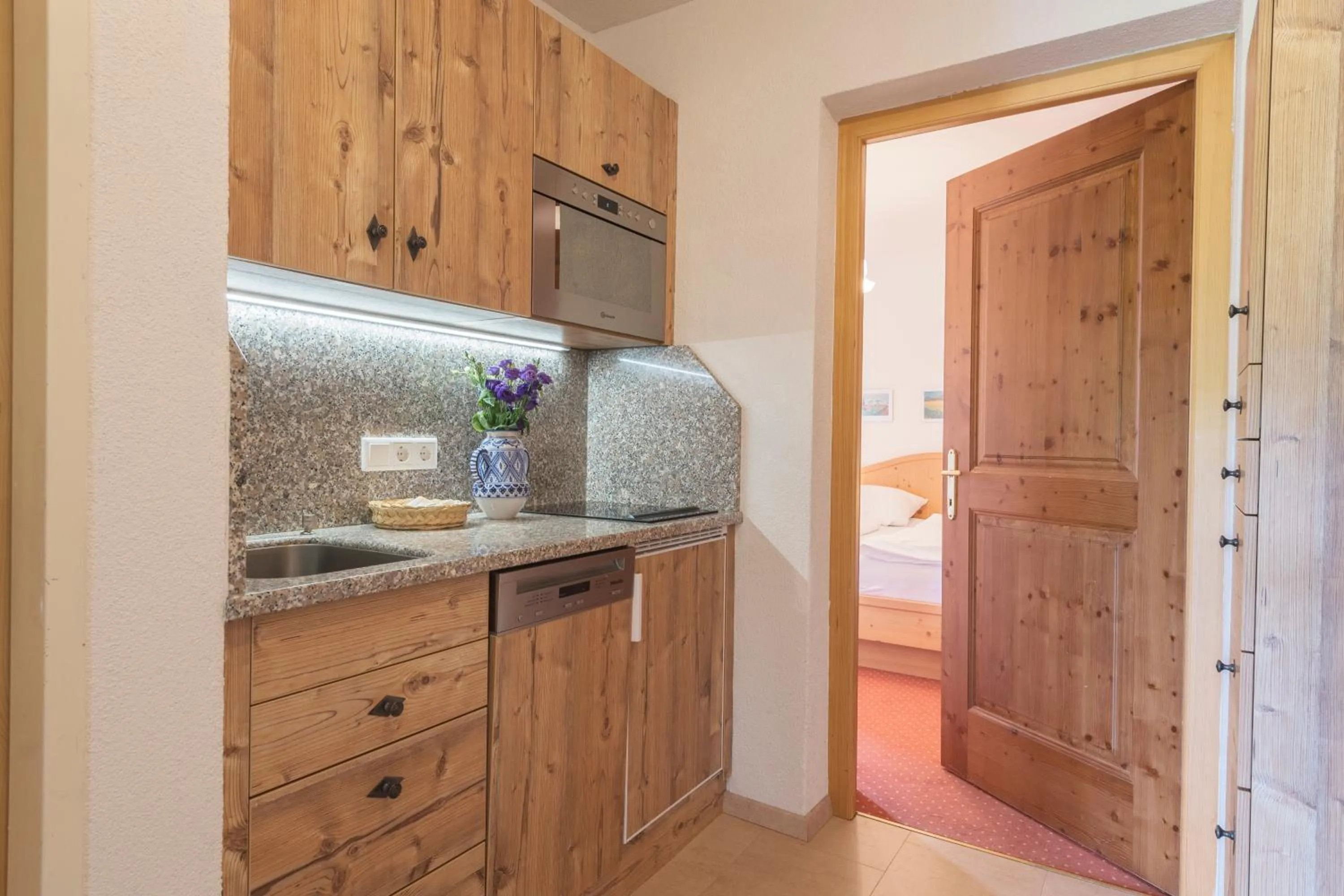 Decorative detail in Landhaus Charlotte Apartments Tirol