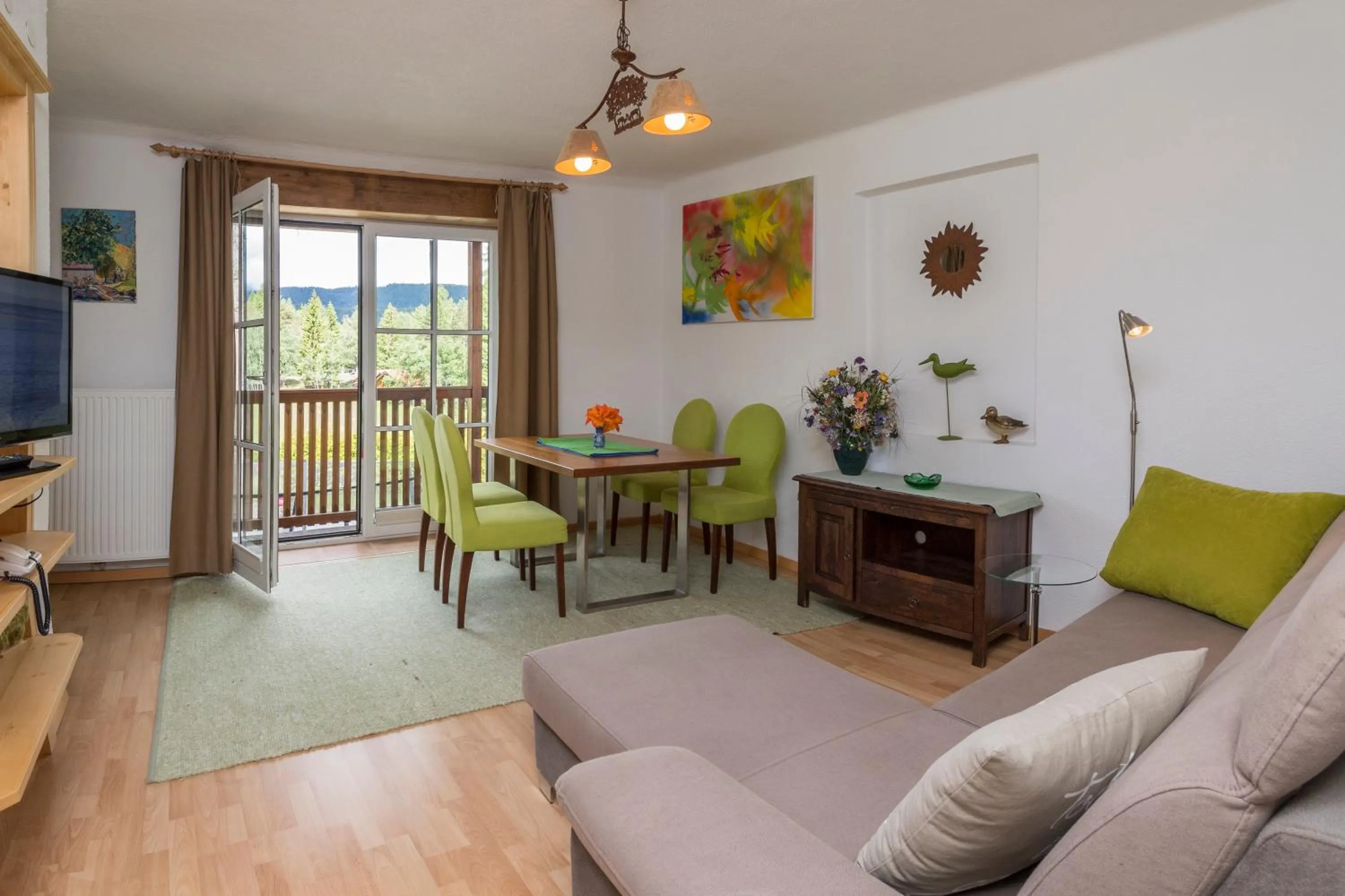 Photo of the whole room in Landhaus Charlotte Apartments Tirol