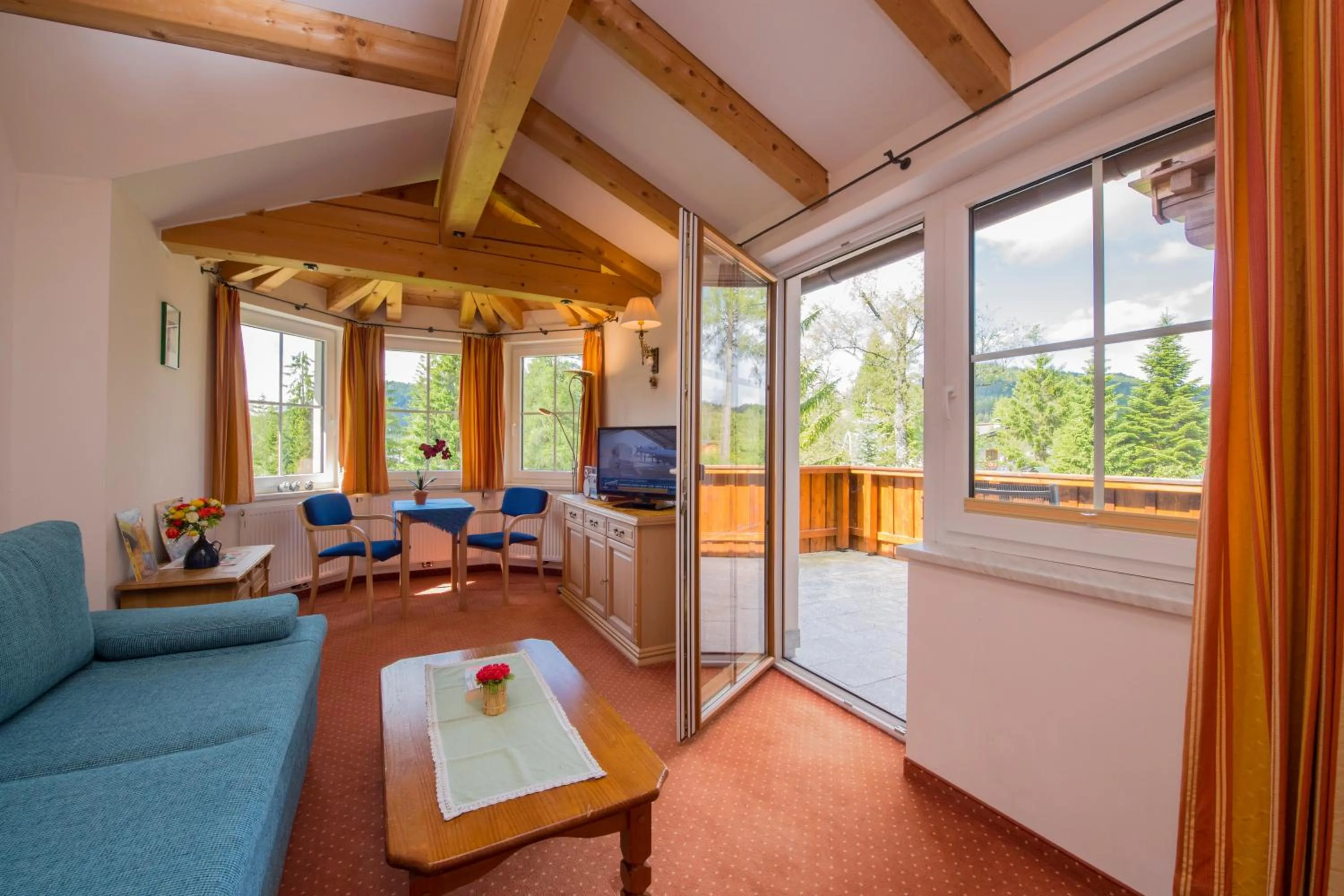 Living room in Landhaus Charlotte Apartments Tirol