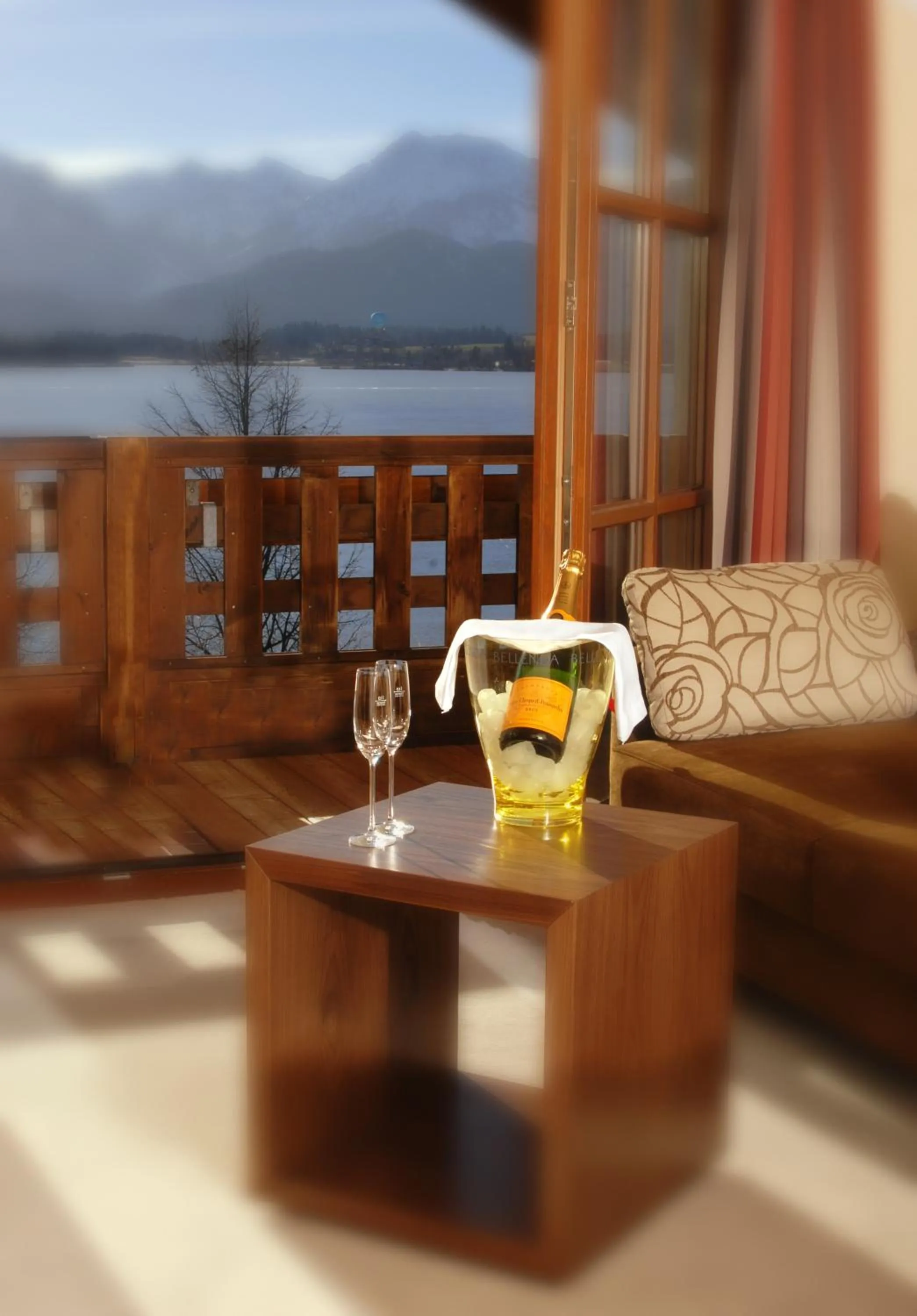 Mountain view in Hotel Geiger